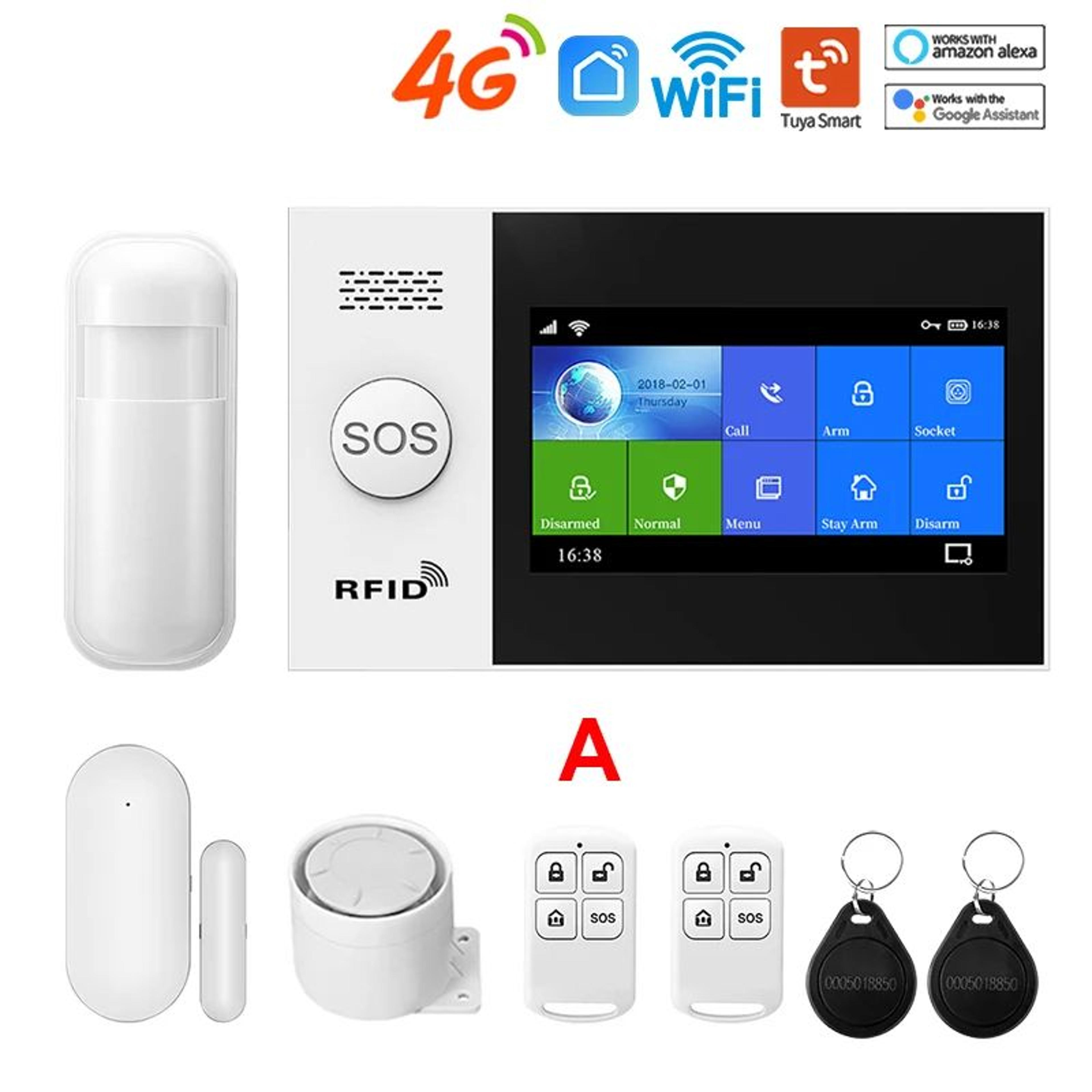4G Smart Home Alarm System 15