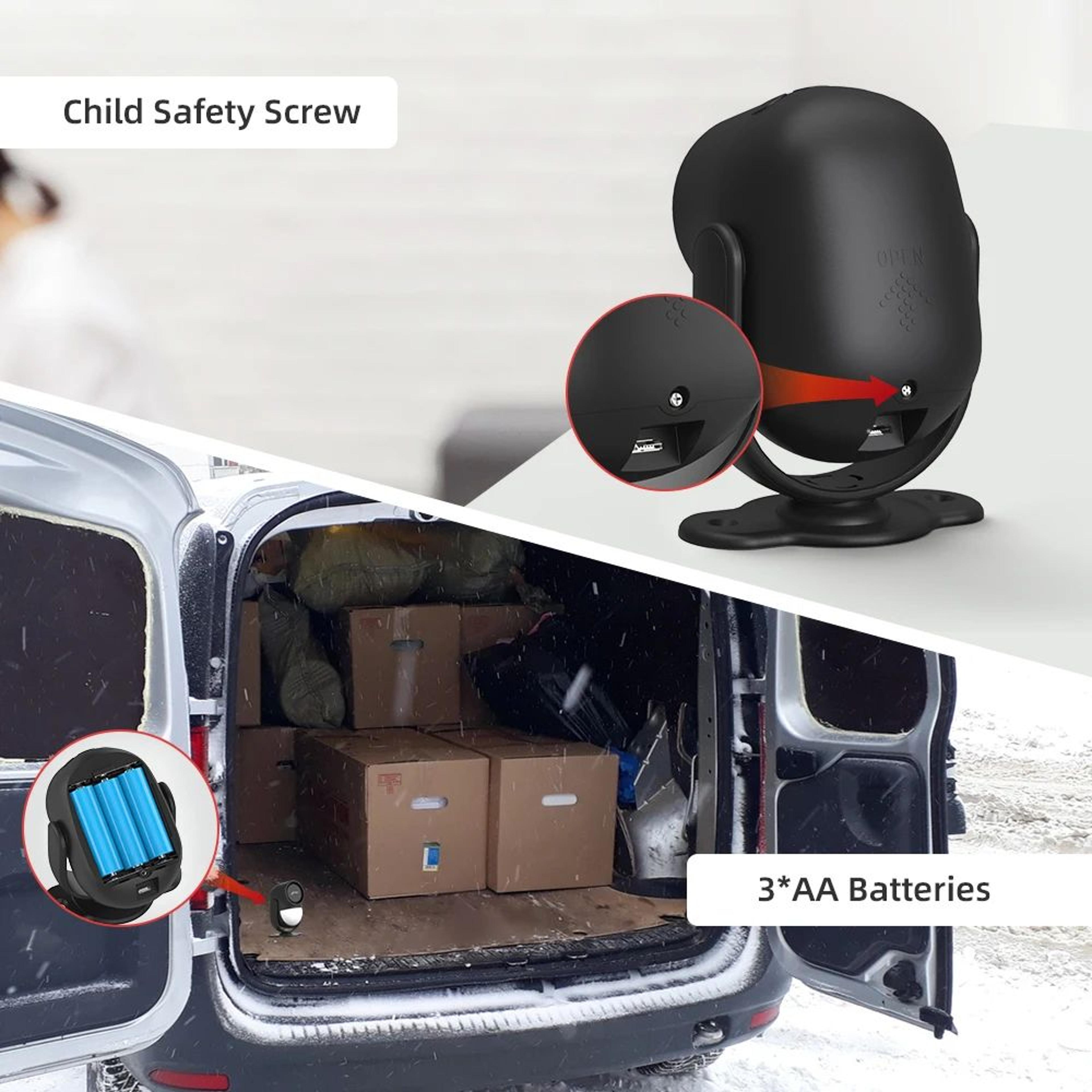 Wireless PIR Motion Alarm 8