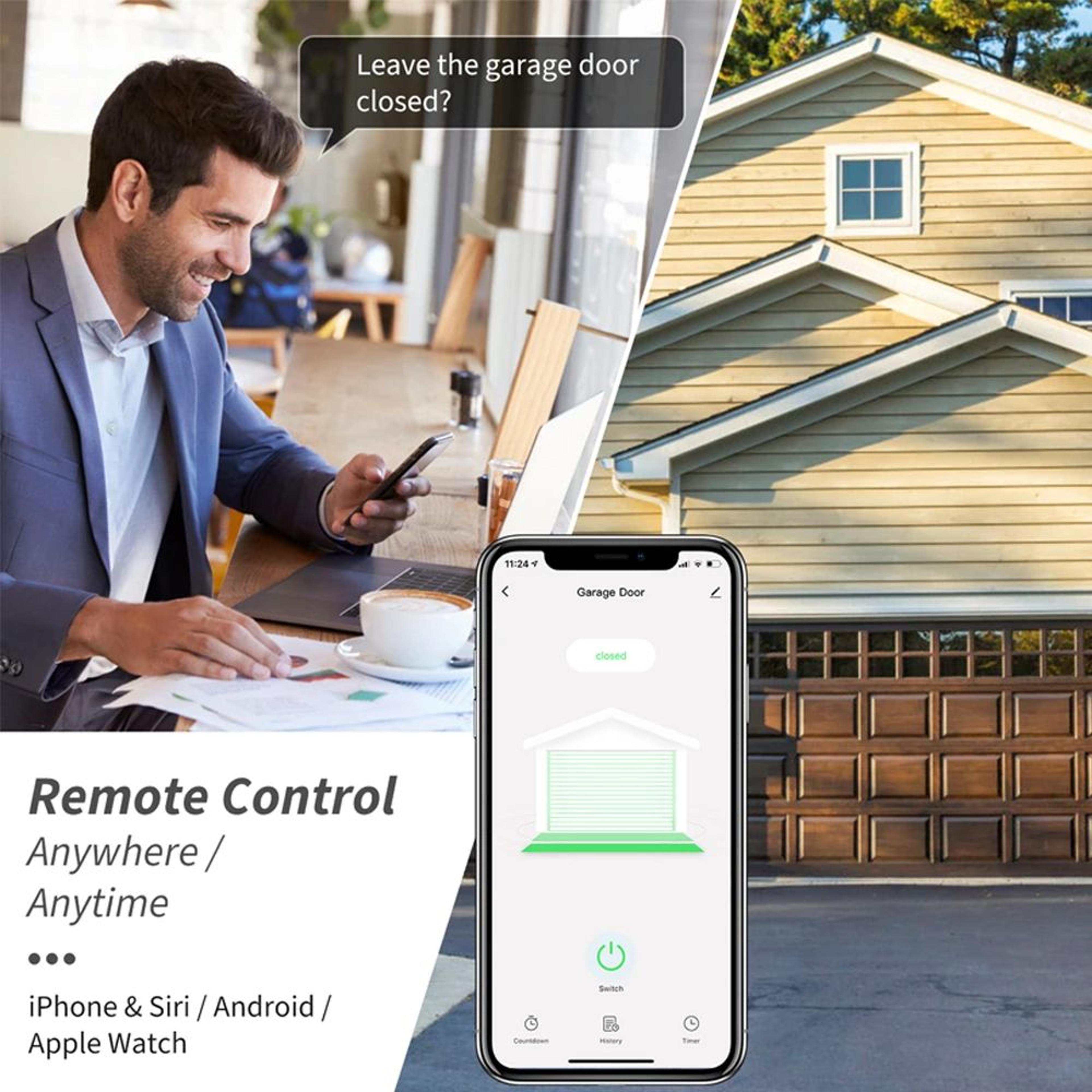 Smart WiFi Garage Door Controller 4