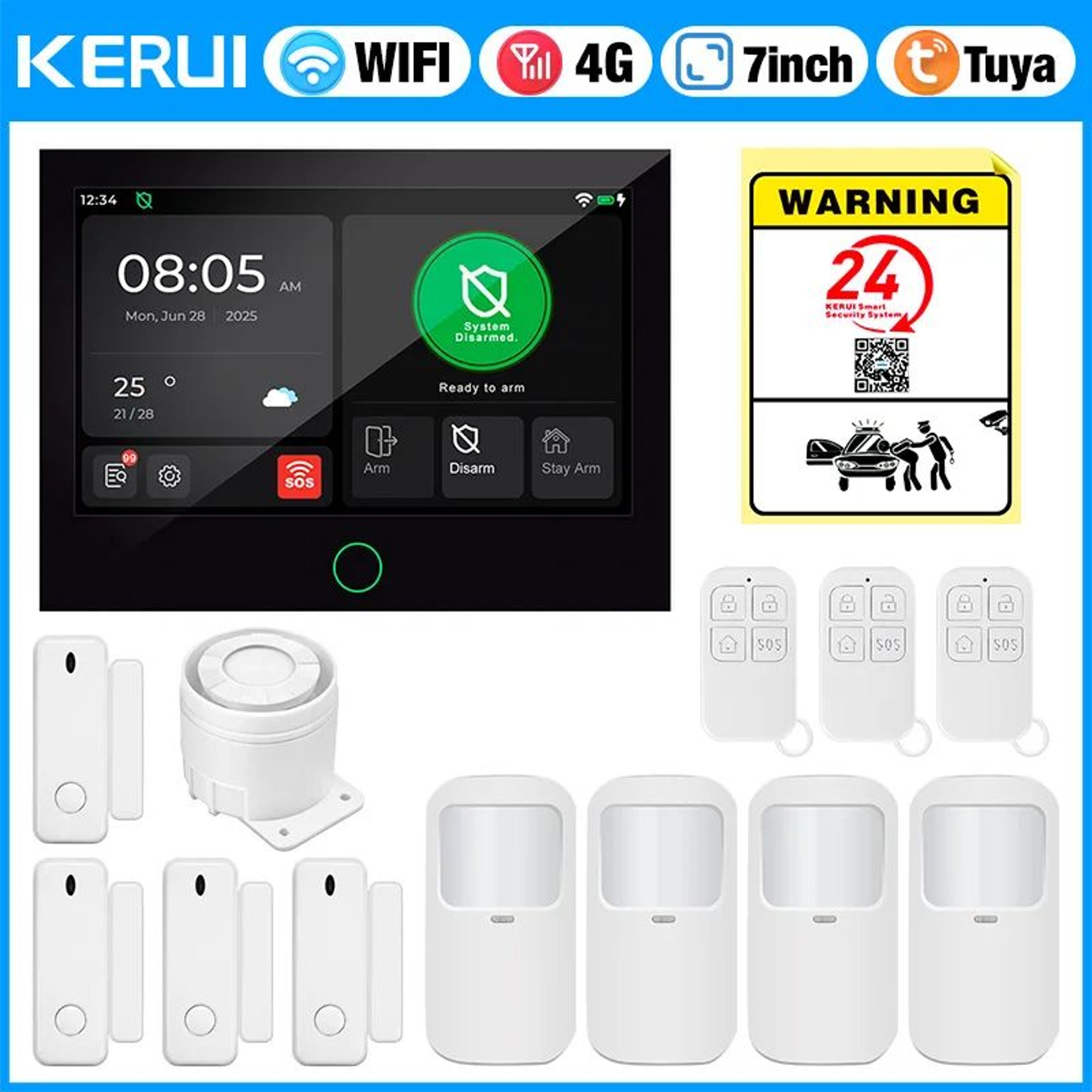 4G WiFi Smart Alarm System 23