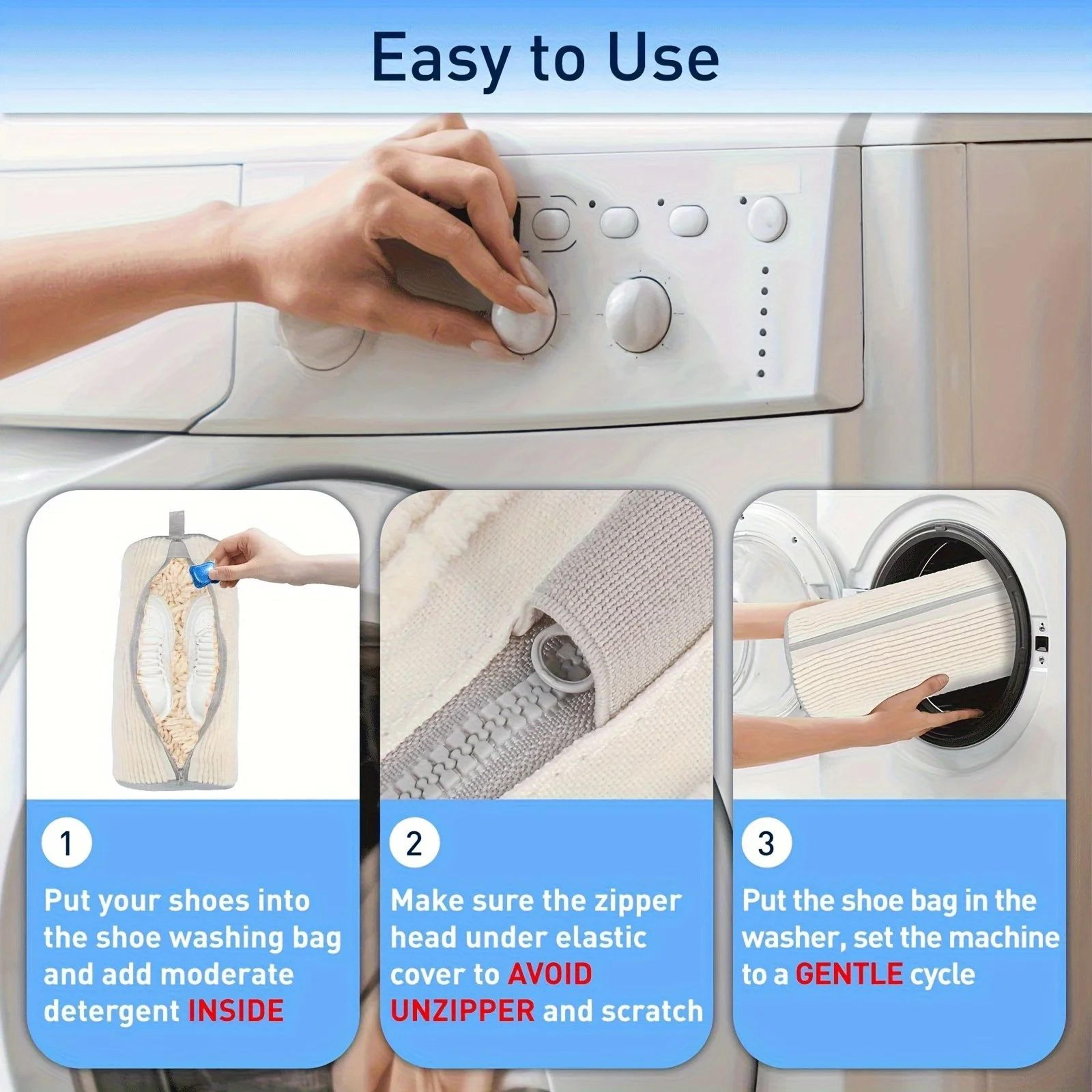 Shoe Washing Laundry Bags Set Of 2 8