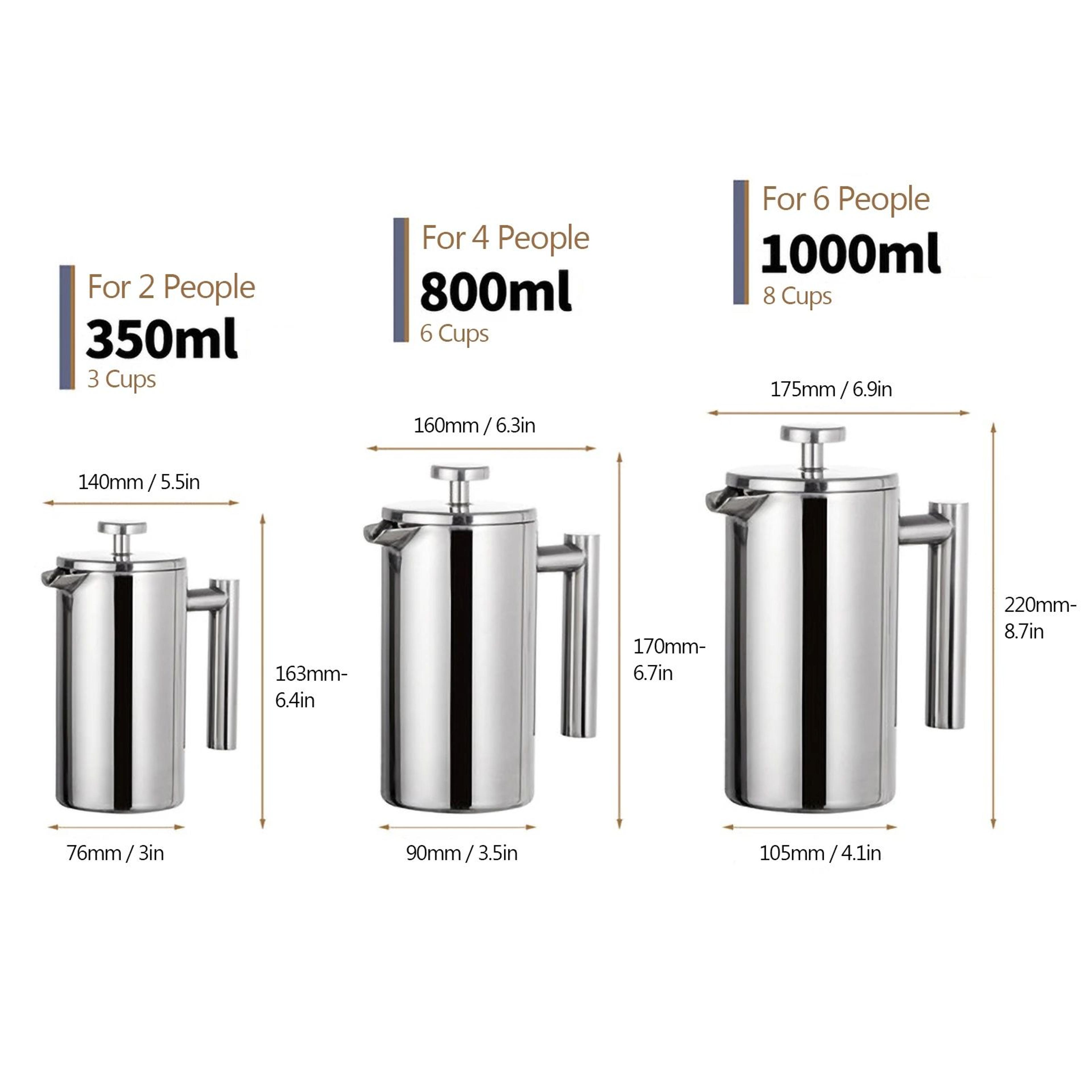 Stainless Steel French Press 4