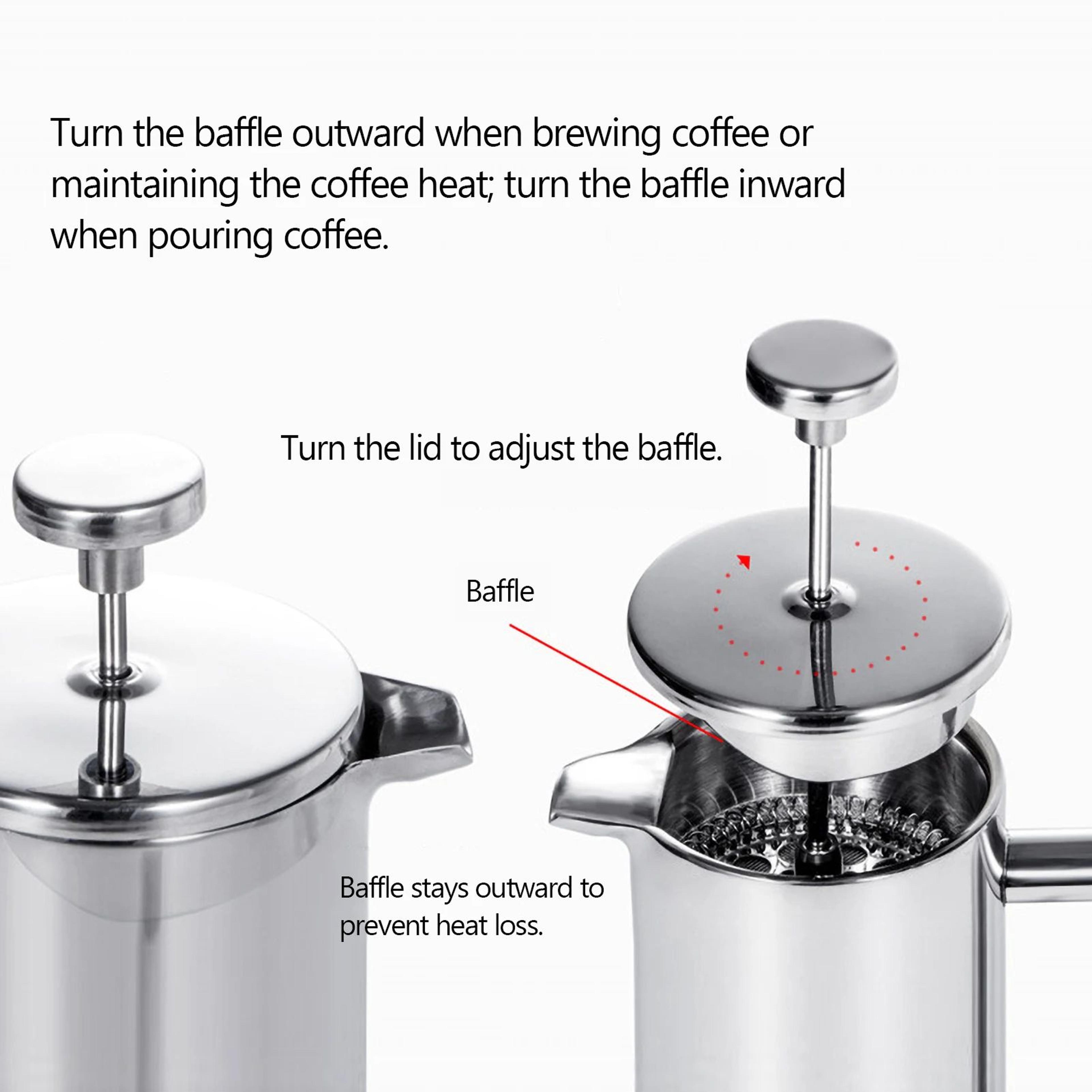 Stainless Steel French Press 5