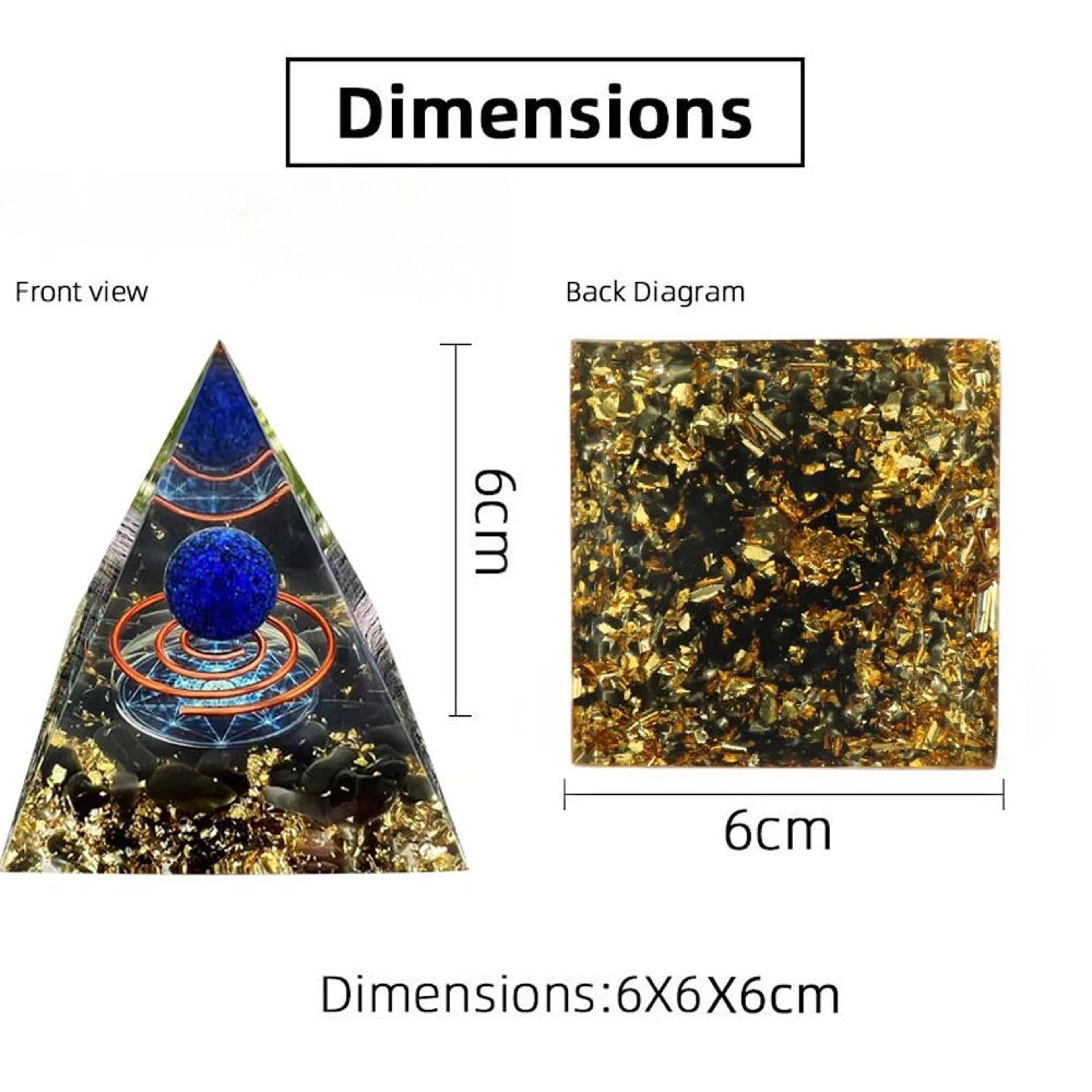 Amethyst Orgonite Energy Pyramid 2