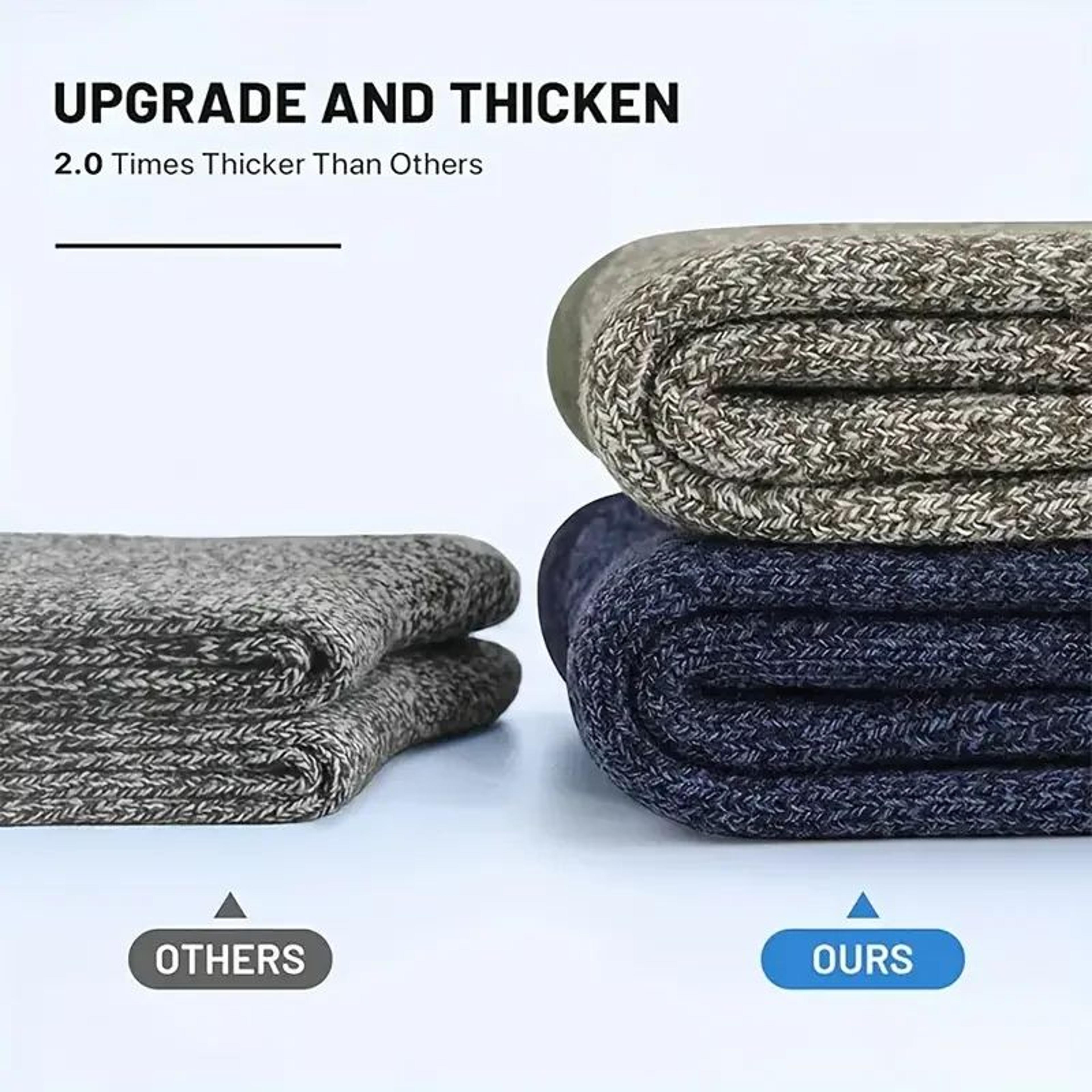 Merino Wool Thermal Socks Set 1