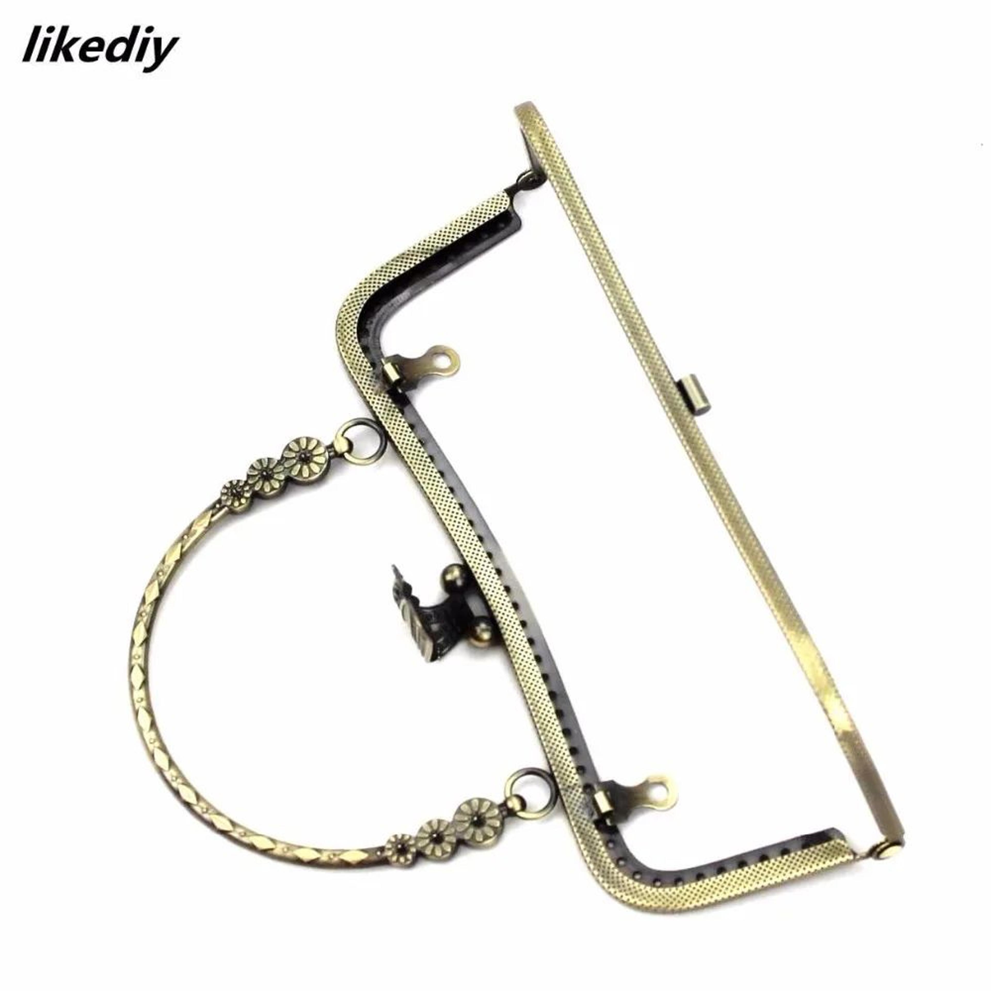 20cm Metal Purse Frame Clasp 1