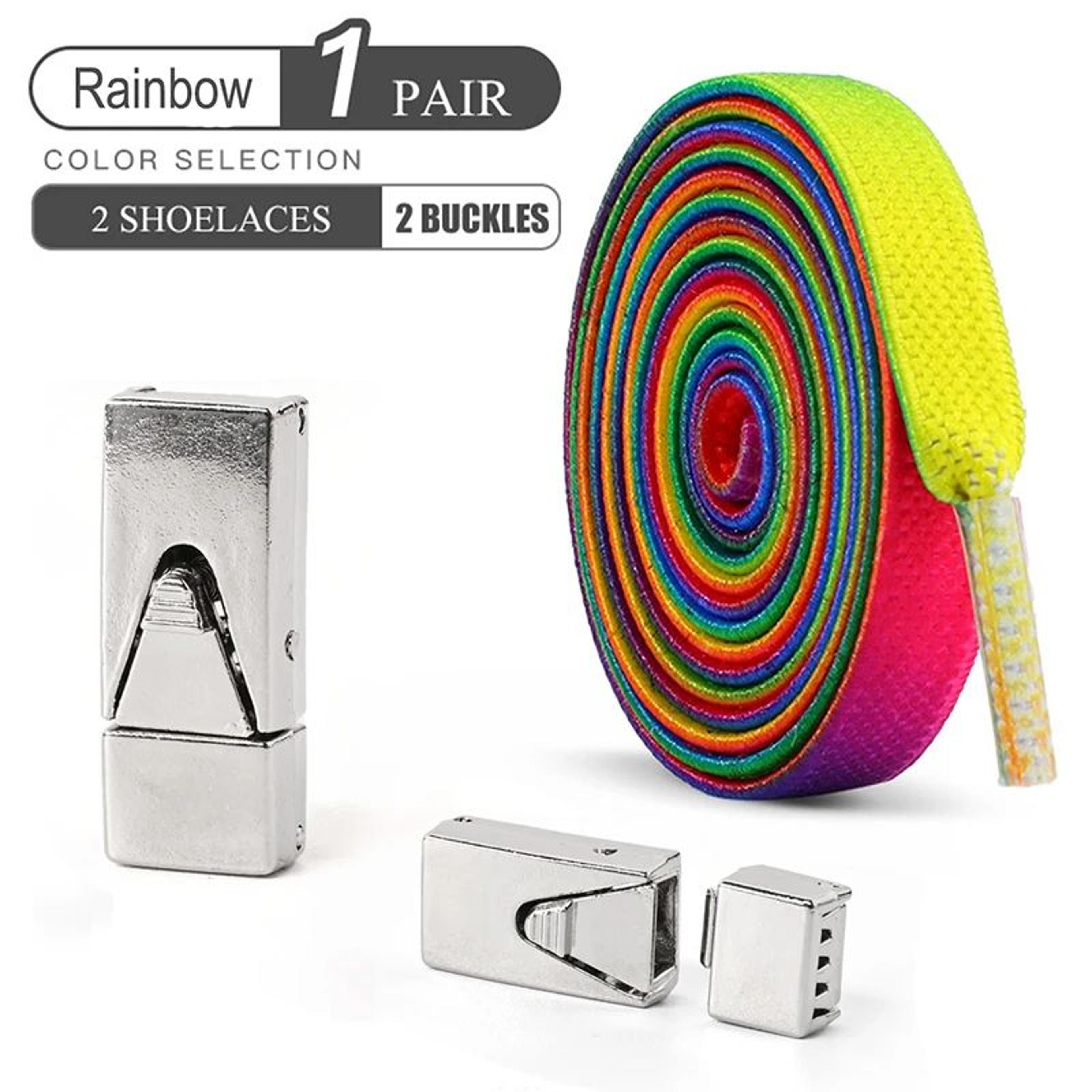 Press Lock No Tie Elastic Shoelaces 12
