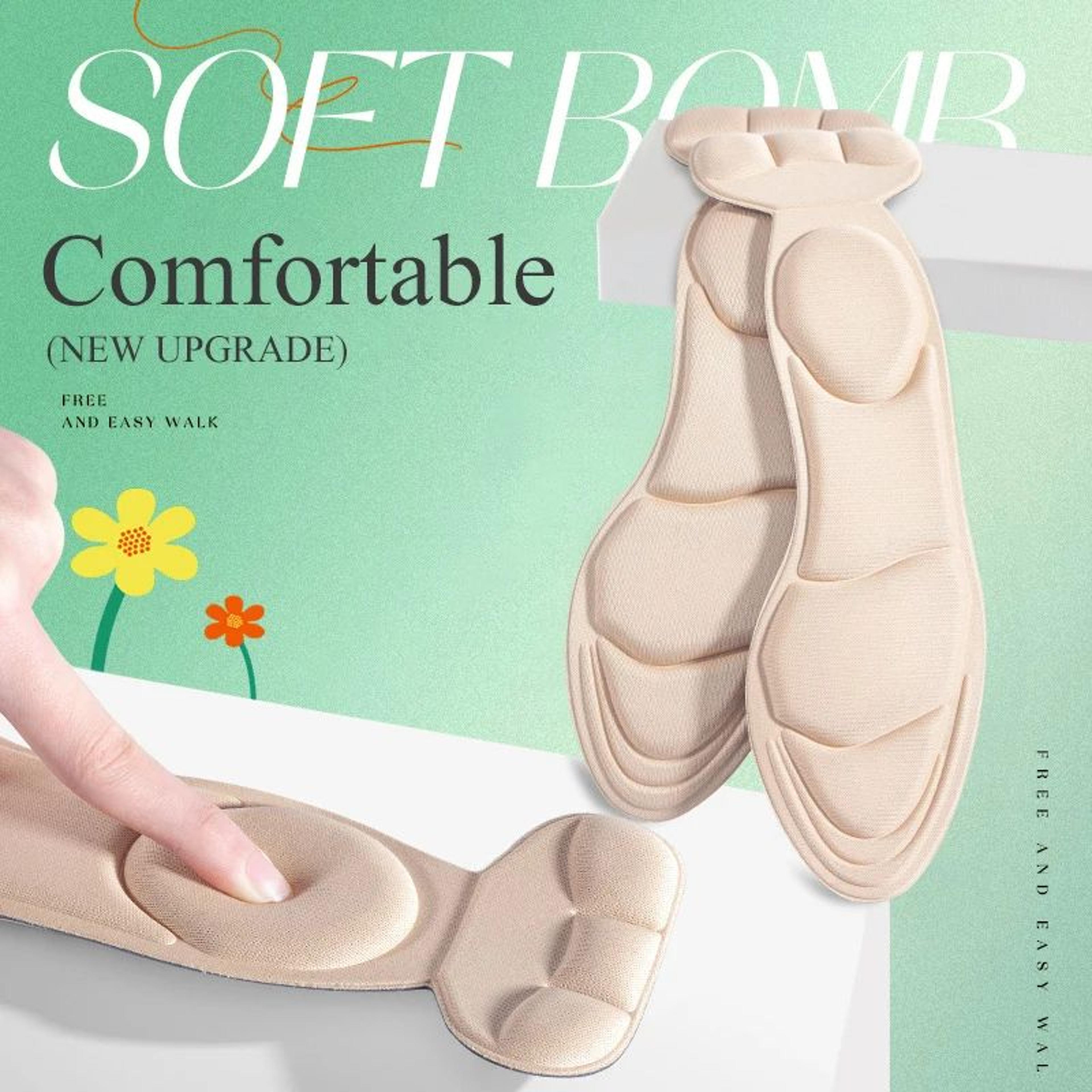 Memory Foam High Heel Comfort Insoles 3