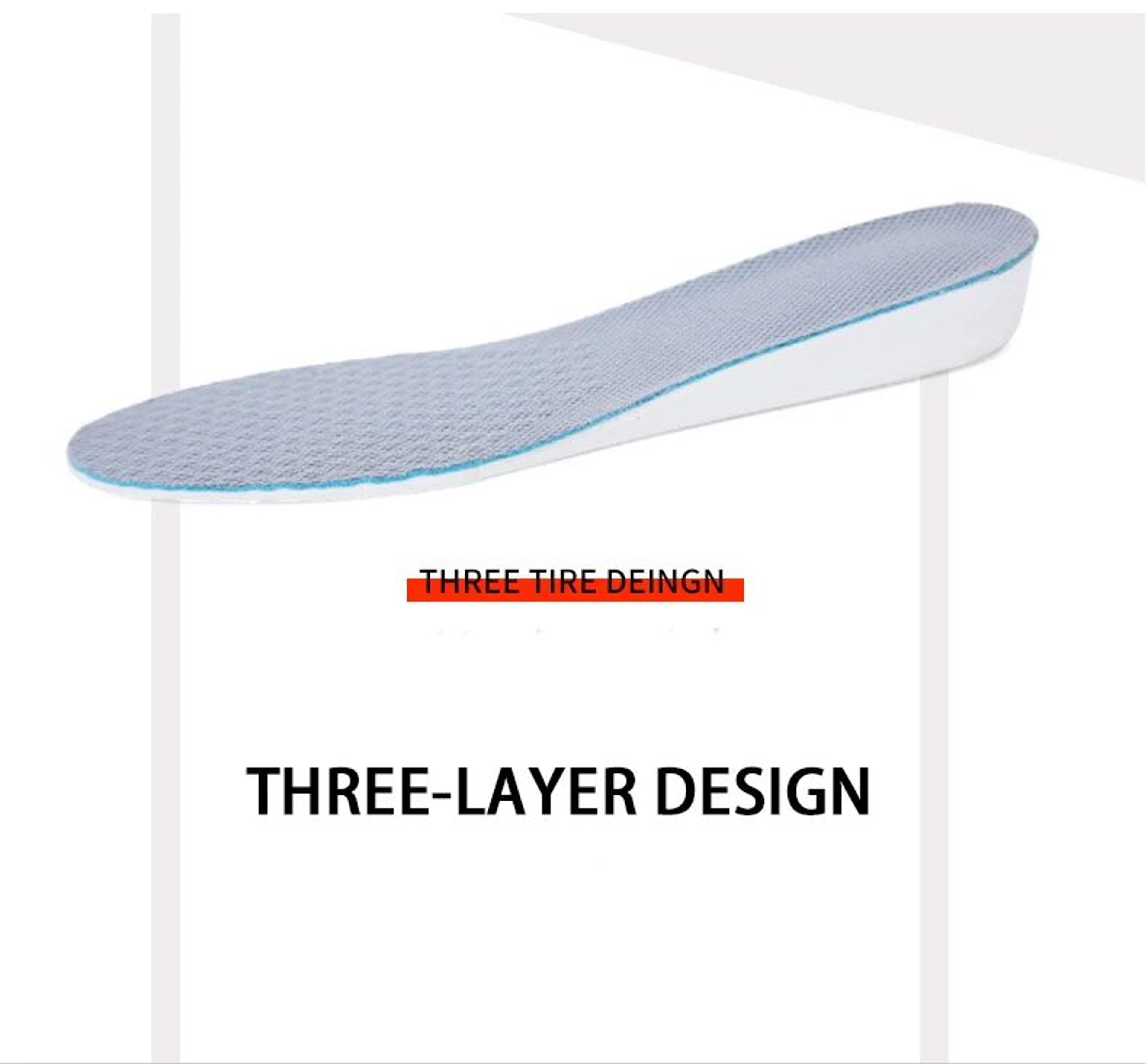Invisible Height Increase Arch Support Insoles 10