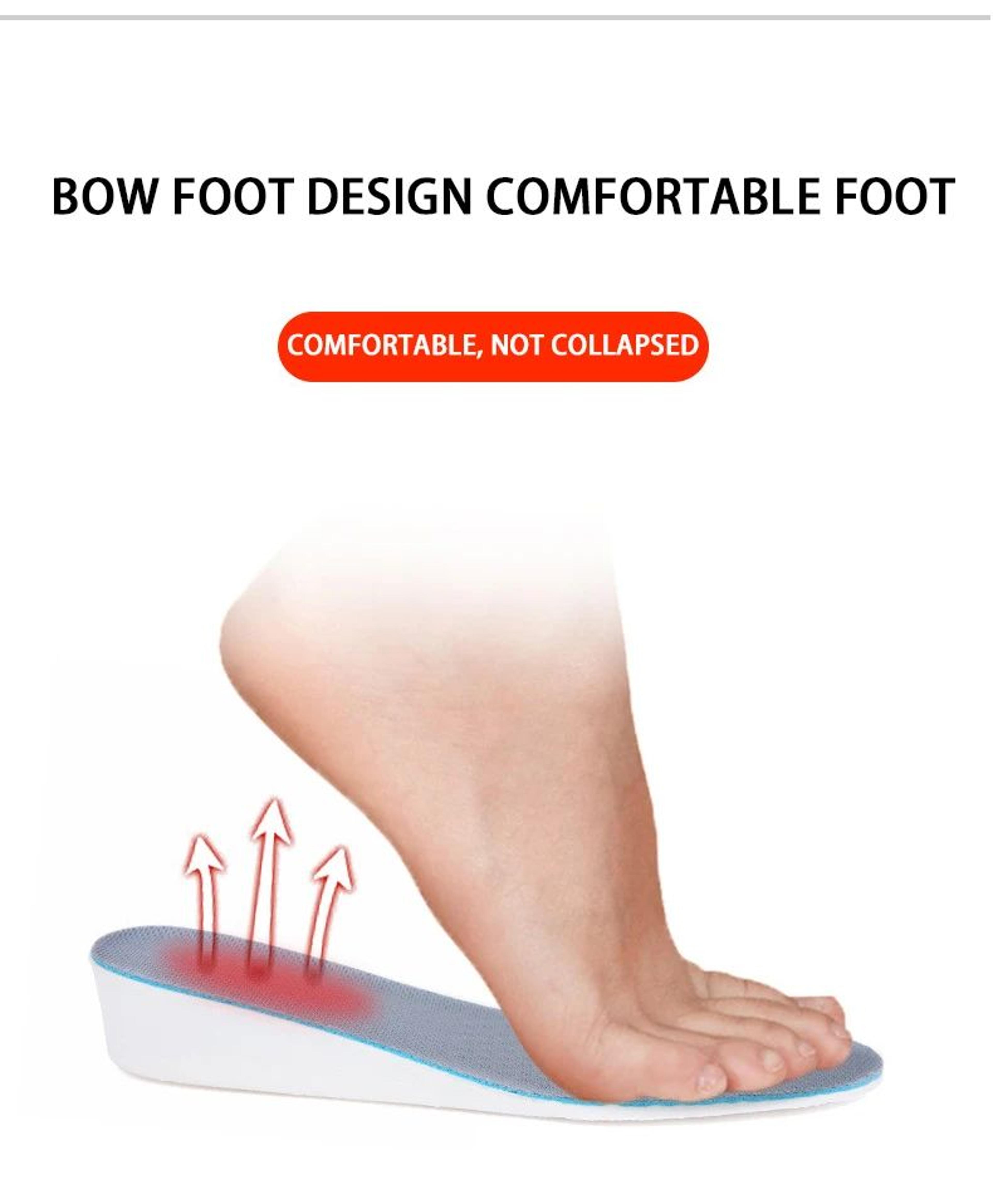 Invisible Height Increase Arch Support Insoles 12