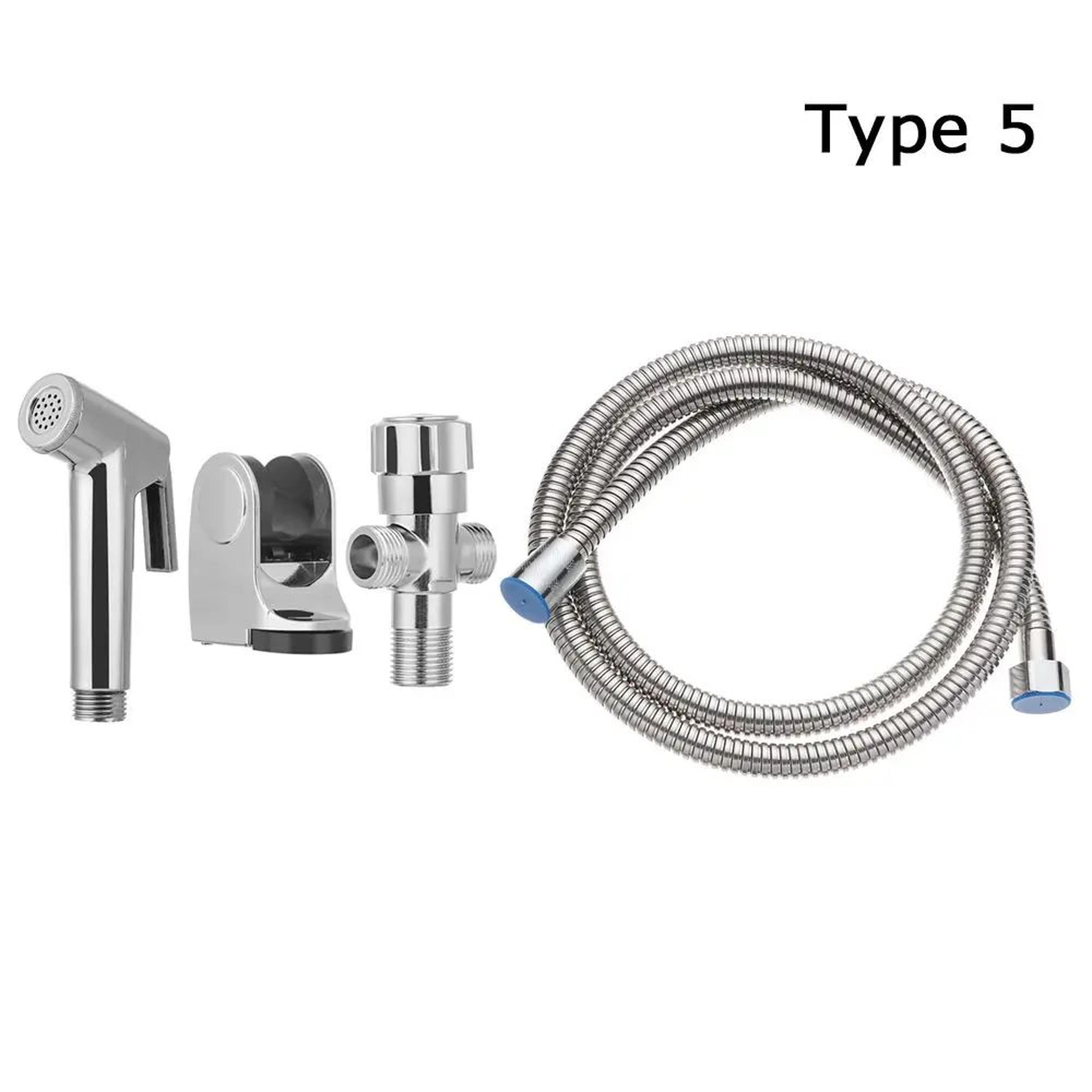 Stainless Steel Handheld Bidet Sprayer Head Self Cleaning 17