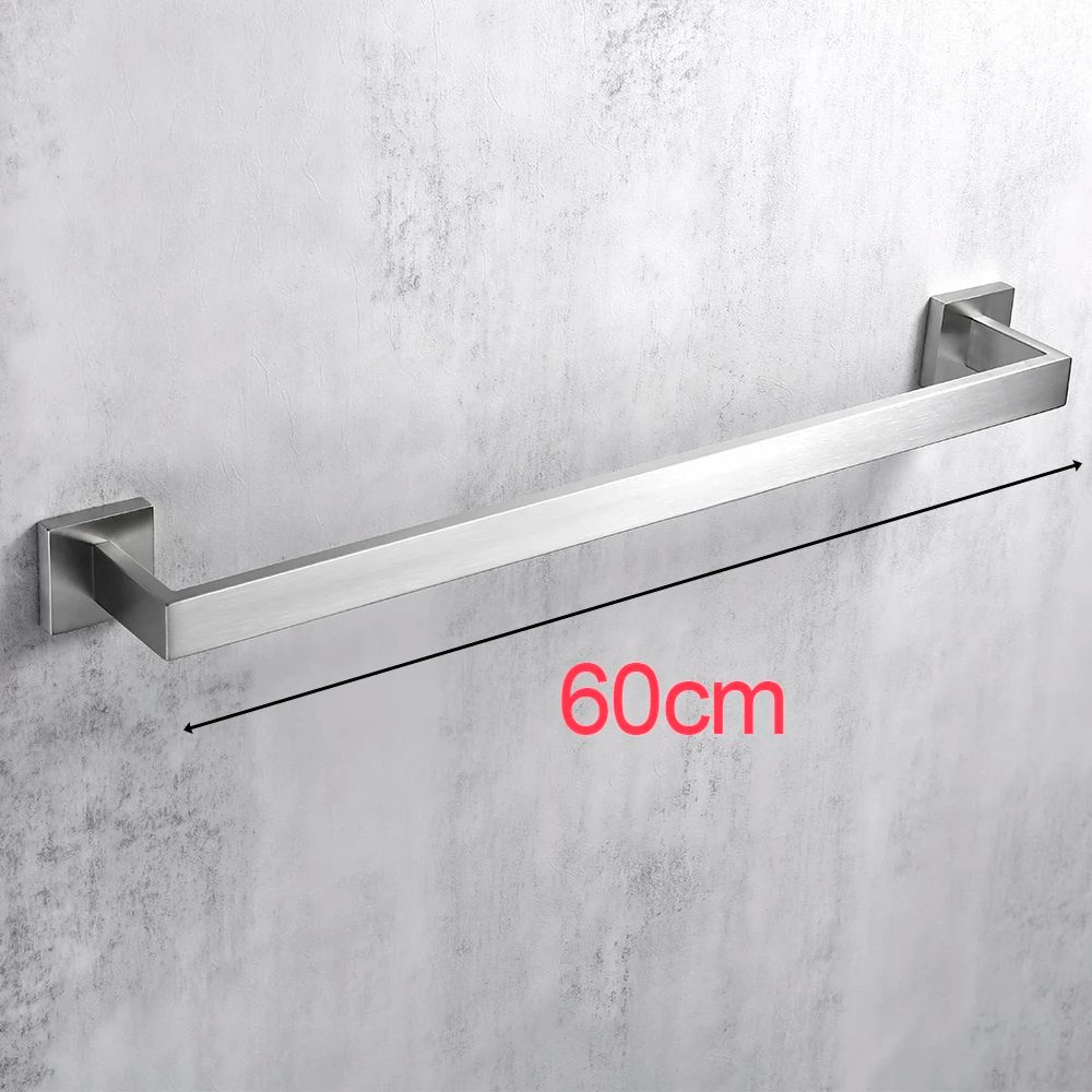 Brushed Steel Bathroom Hardware Set 19