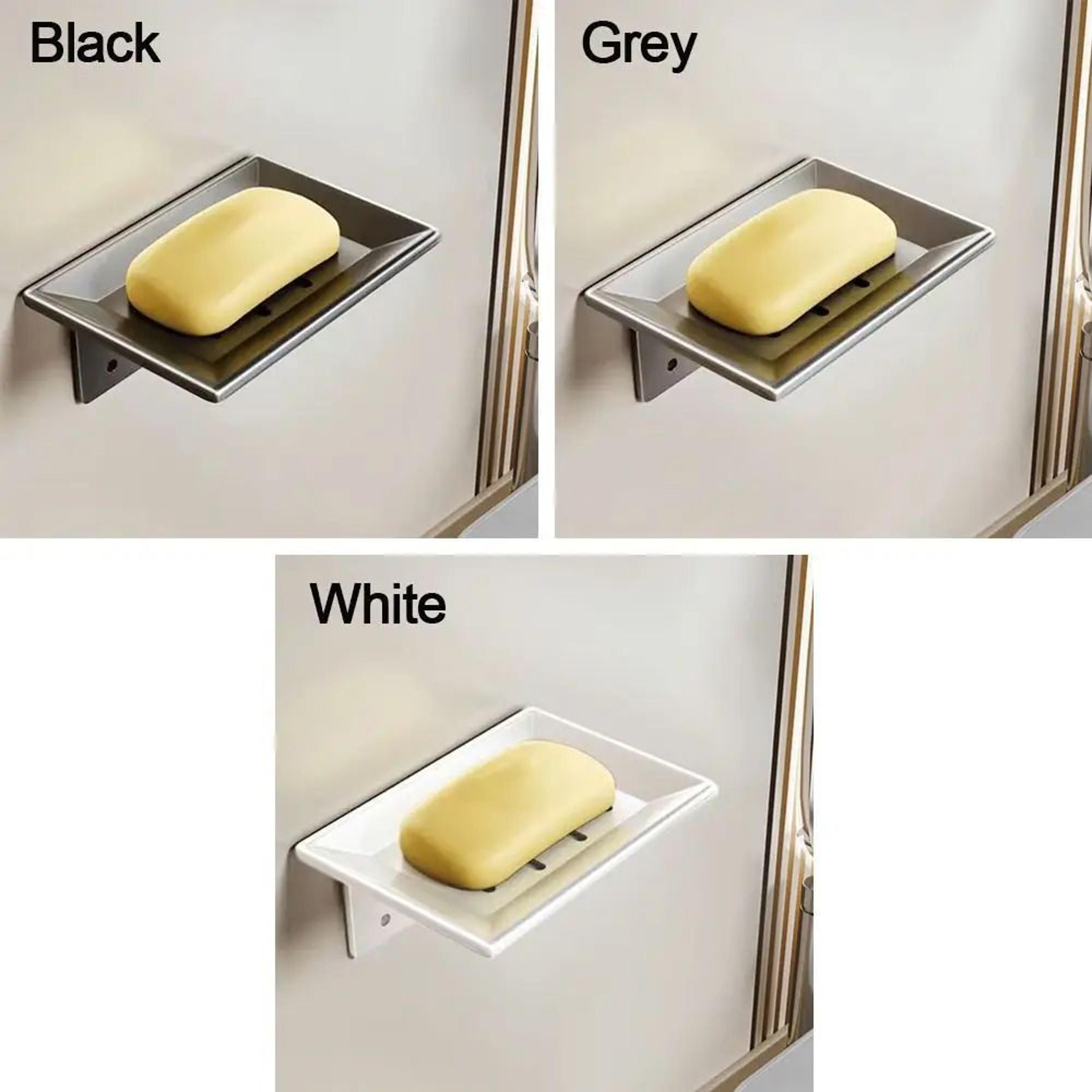 No Drill Metal Wall Mounted Soap Holder 4