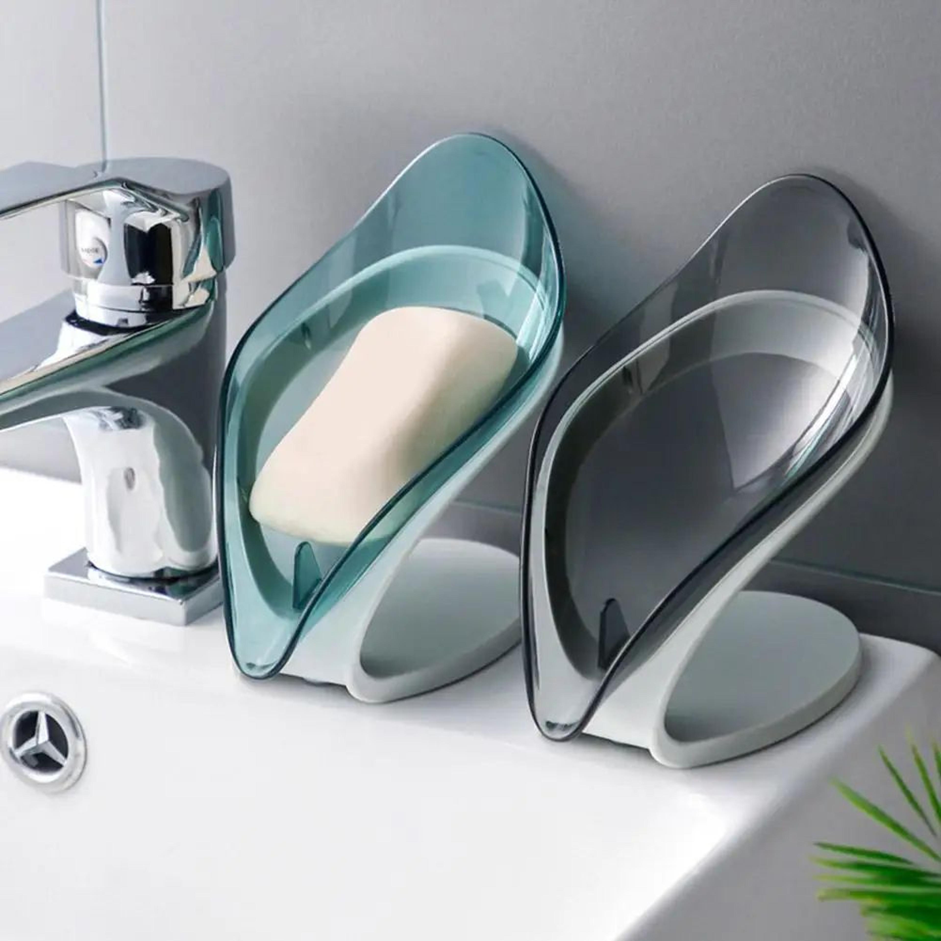Leaf Shape Drain Soap Dish 1