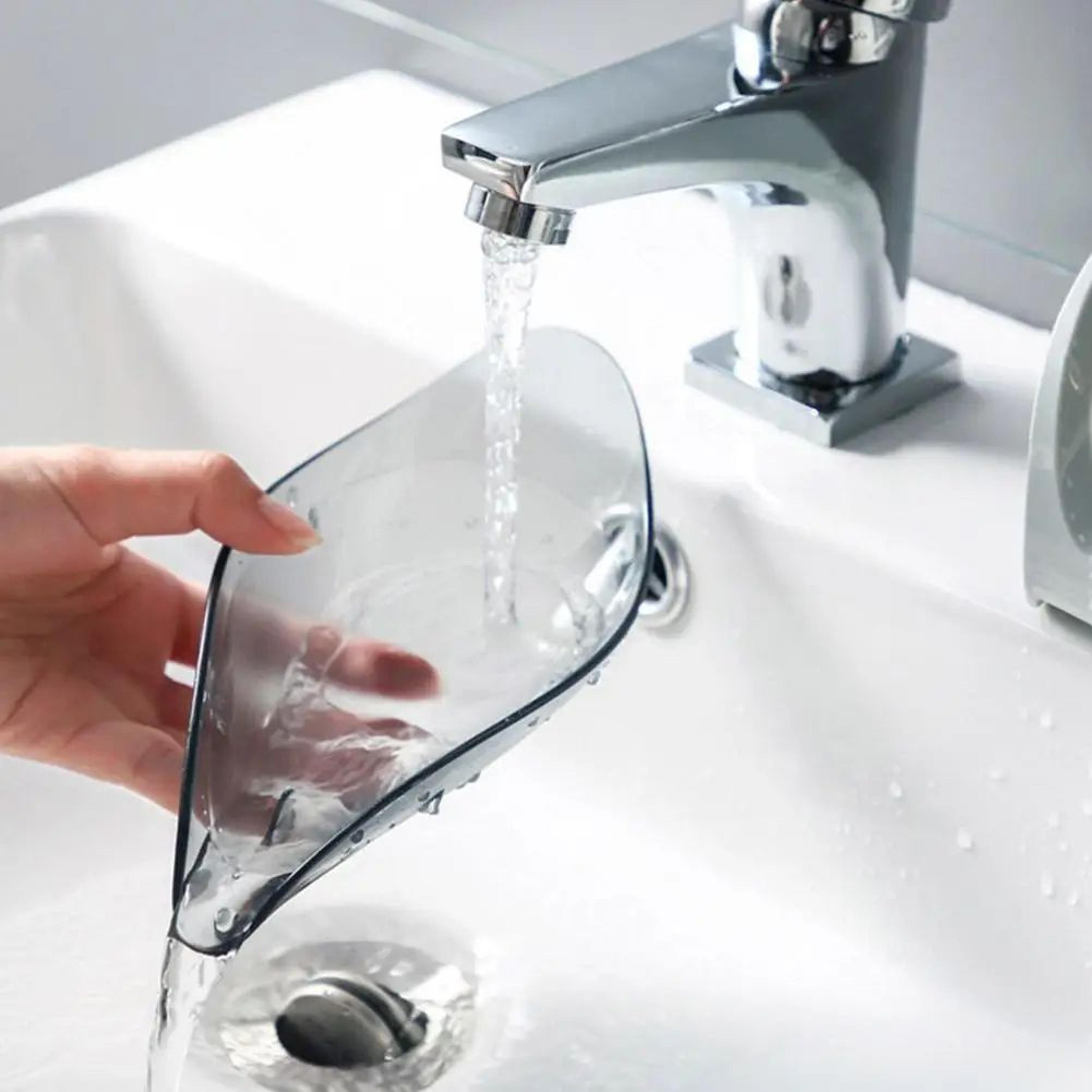 Leaf Shape Drain Soap Dish 7