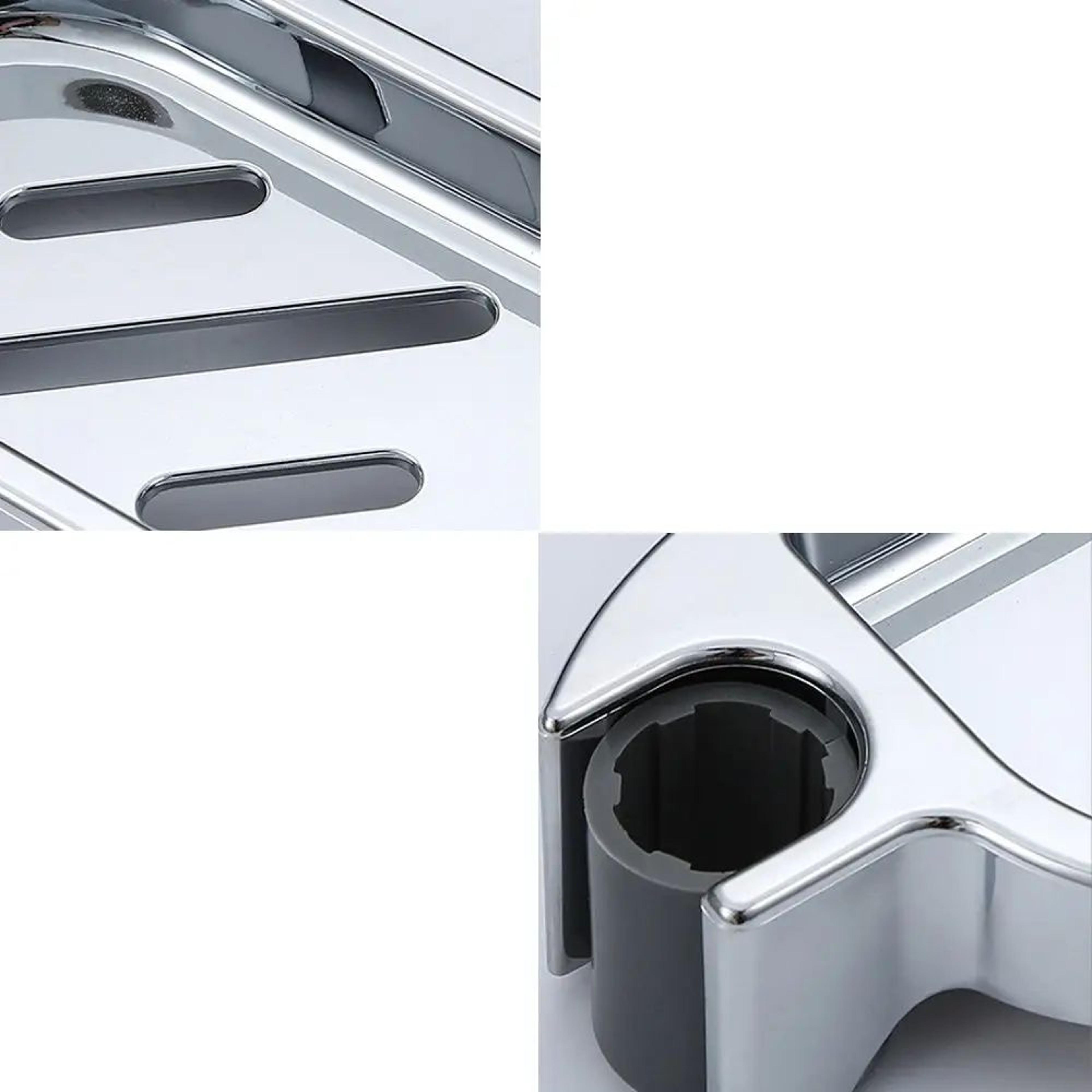 Adjustable Shower Rail Soap Dish Holder Or 22 24 25 Mm Home 6