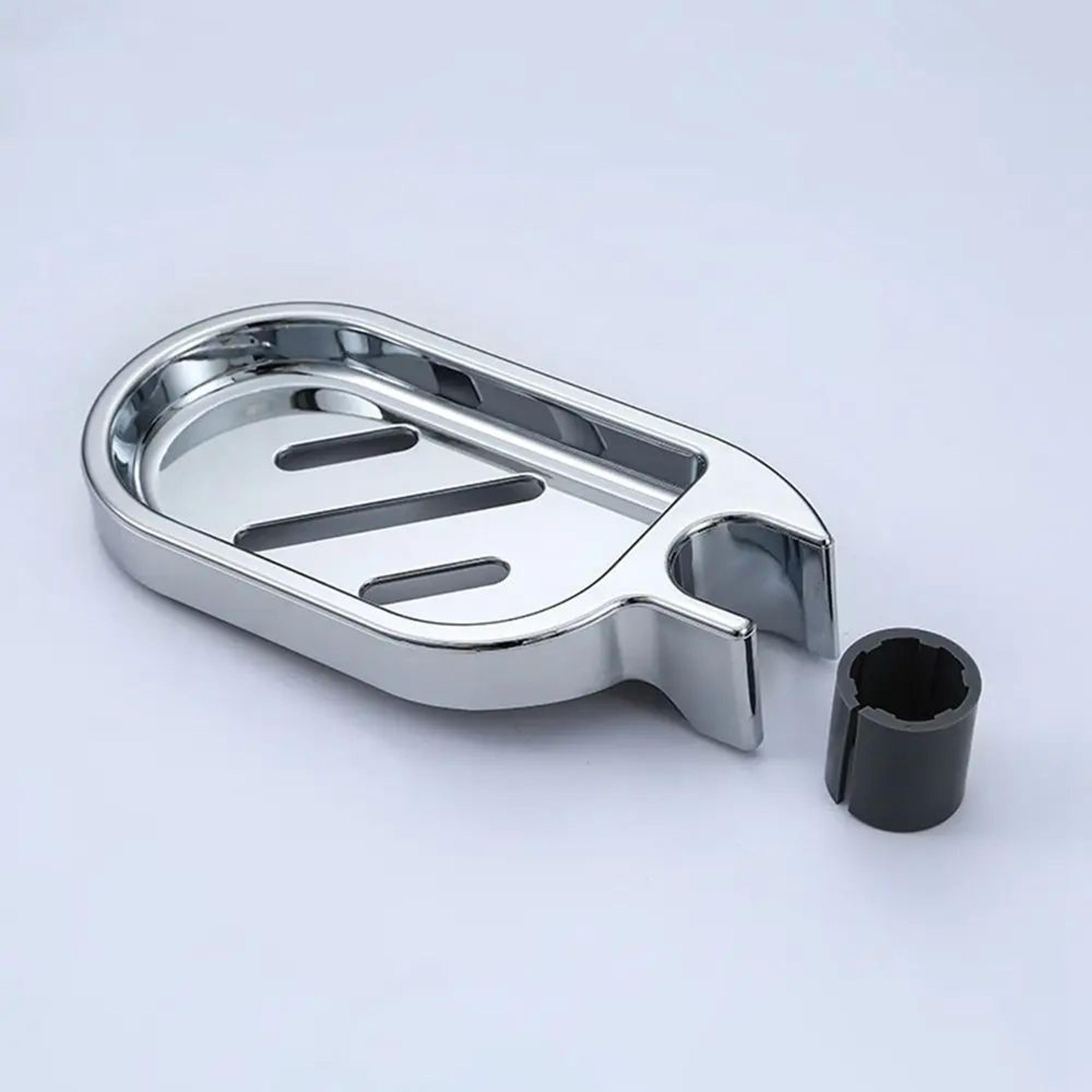 Adjustable Shower Rail Soap Dish Holder Or 22 24 25 Mm Home 9