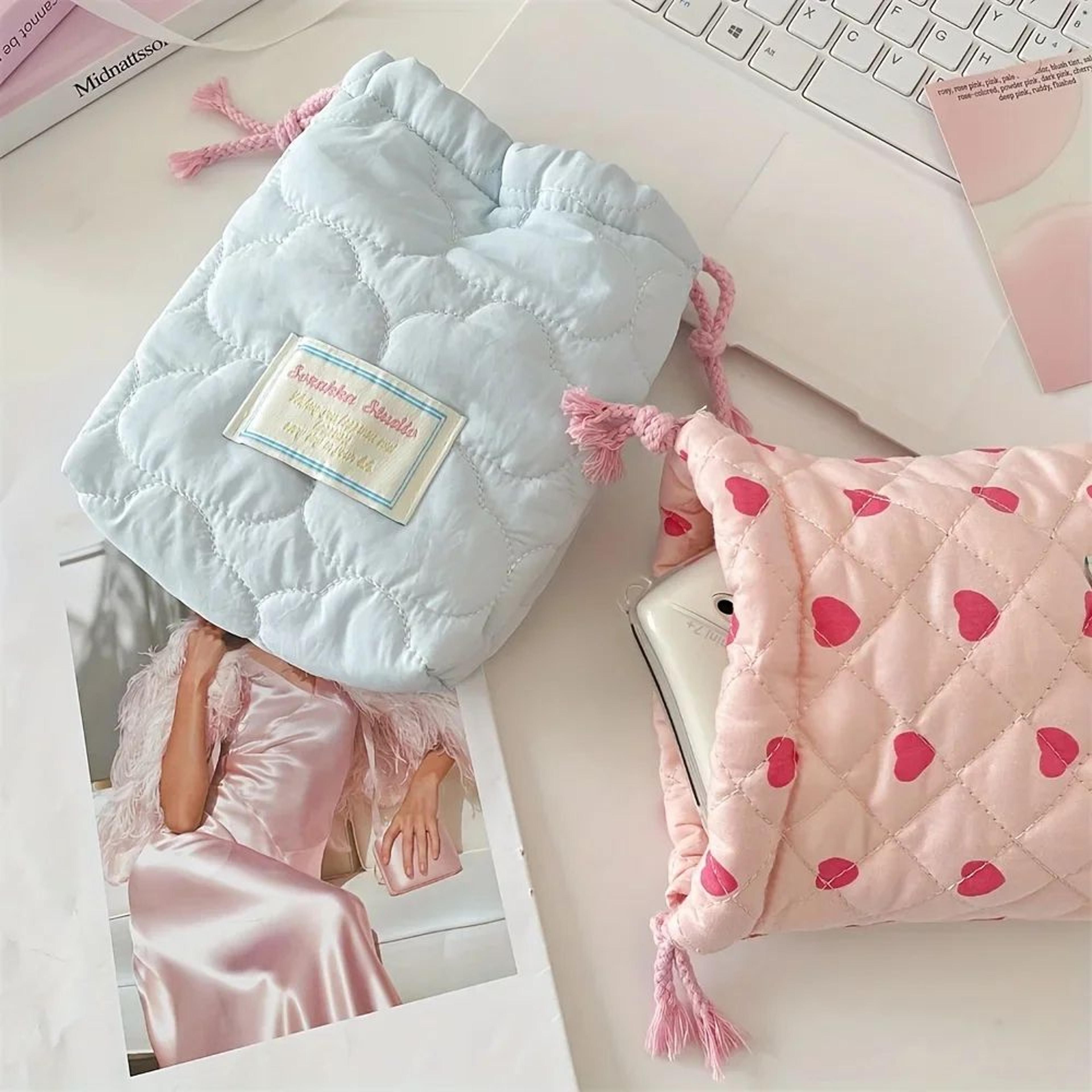 Cute Drawstring Makeup  Travel Bag 1