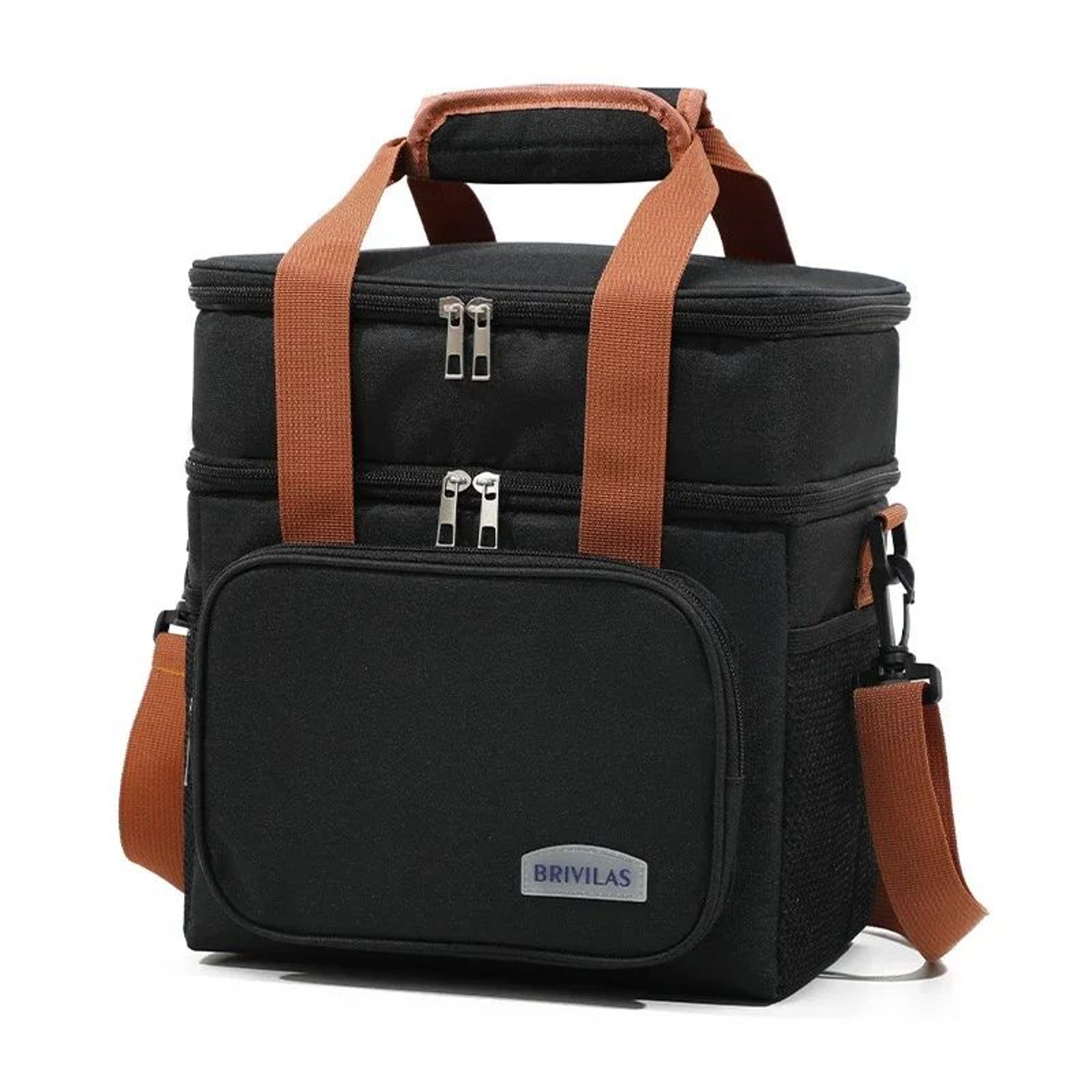 Double Layer Thermal Picnic Lunch Bag 12