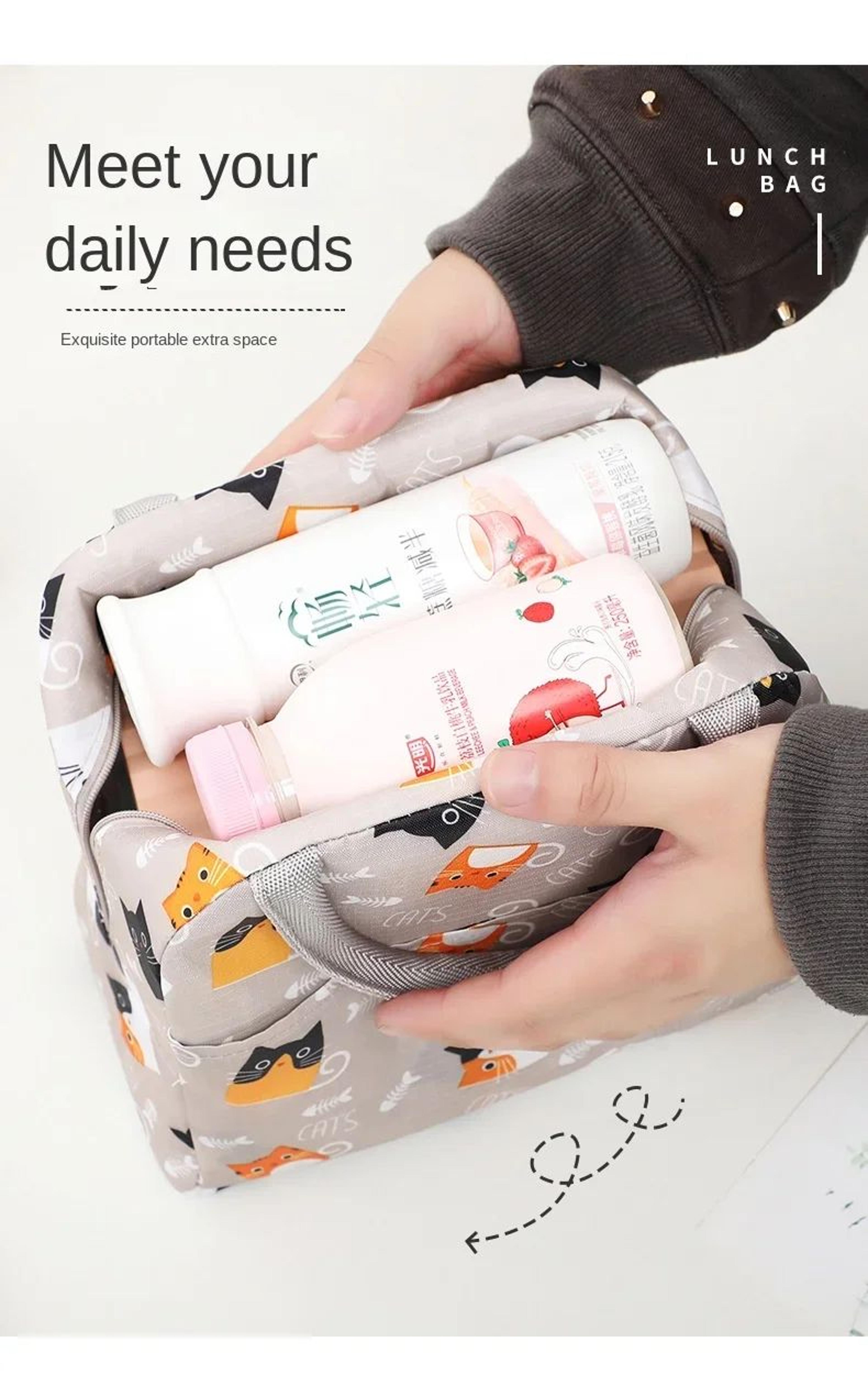 Cartoon Insulated Lunch Tote Bag 9