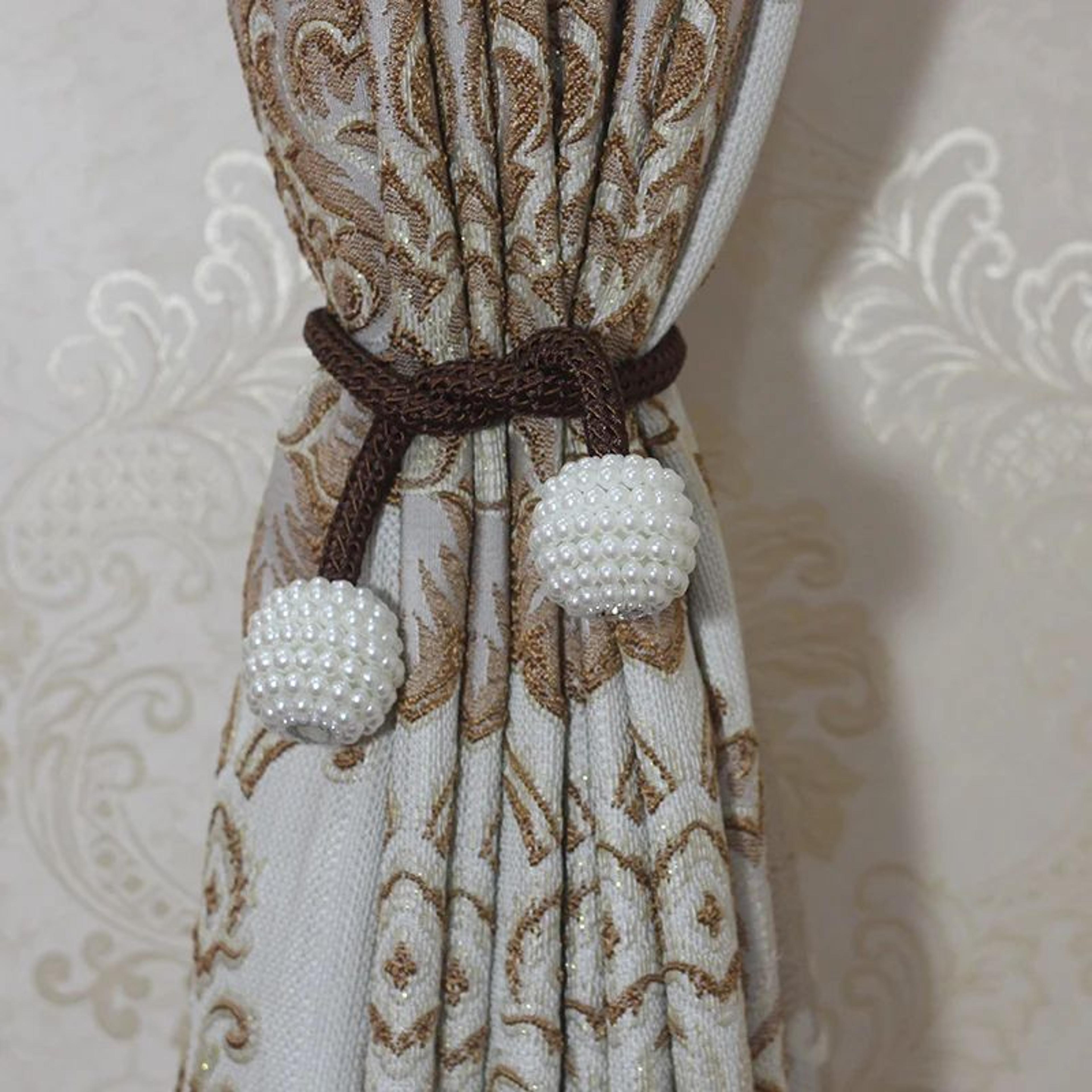 Pearl Magnetic Curtain Tieback Clip 2