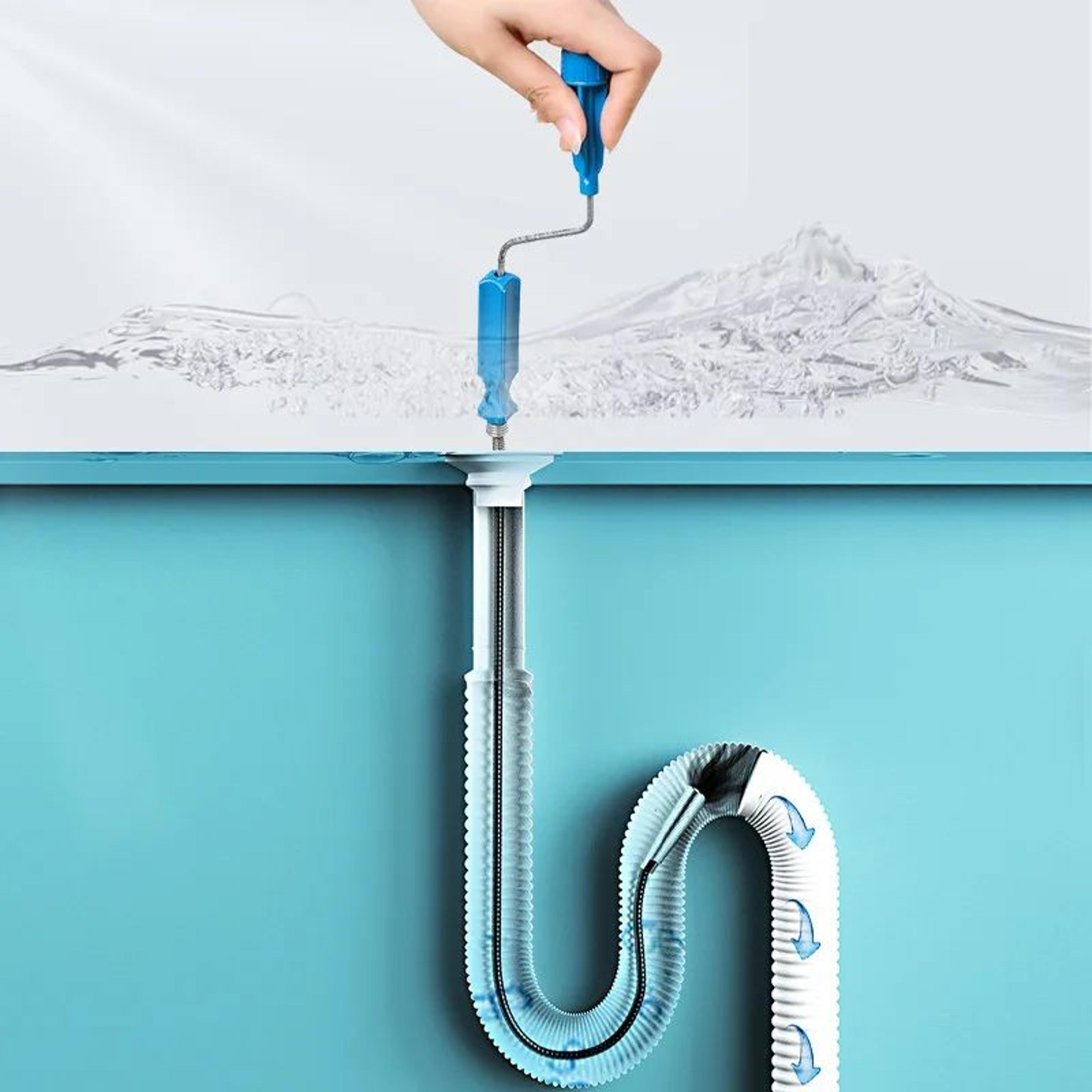 Handheld Spring Drain Clog Remover 1