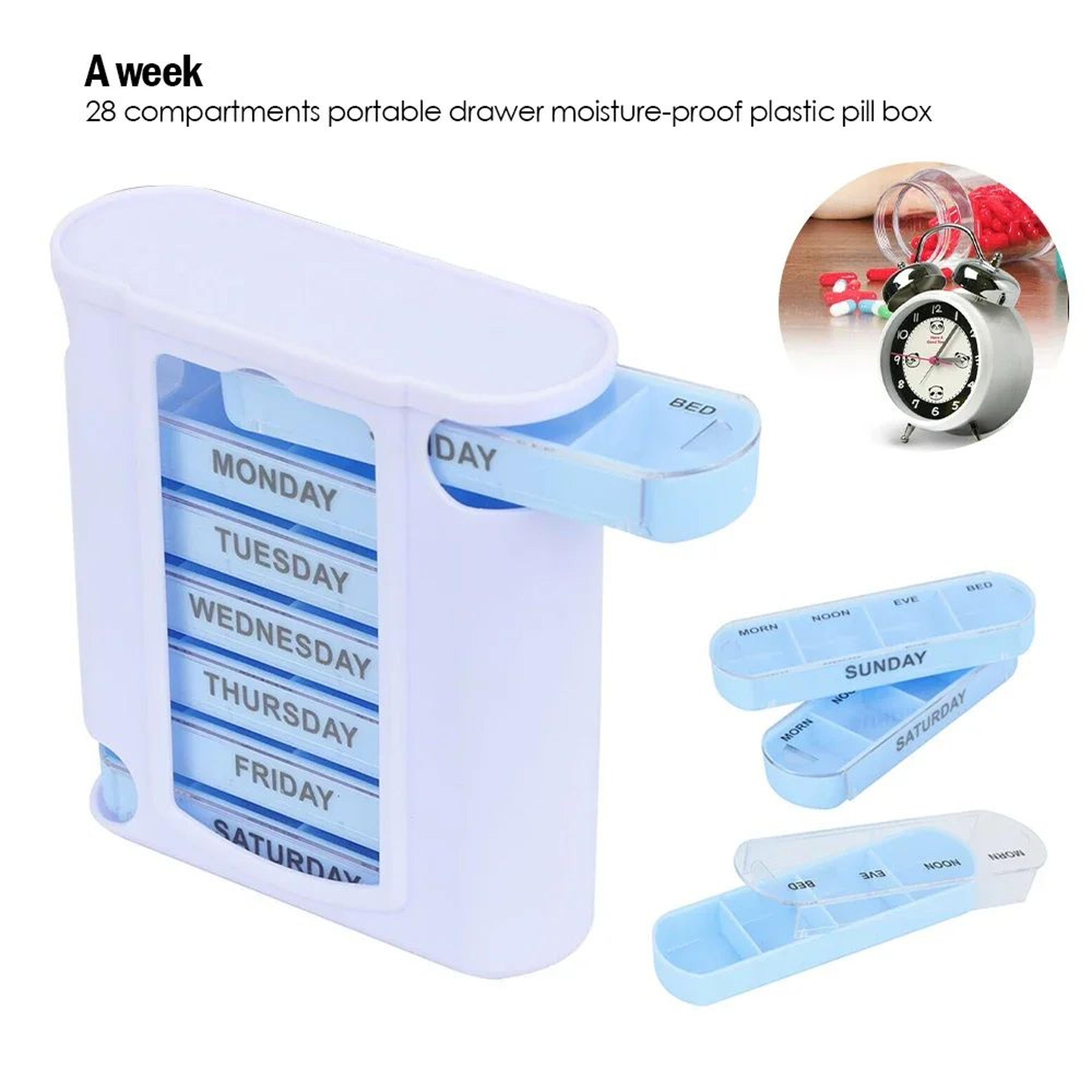 7 Day Pill Organizer Medicine Box 6