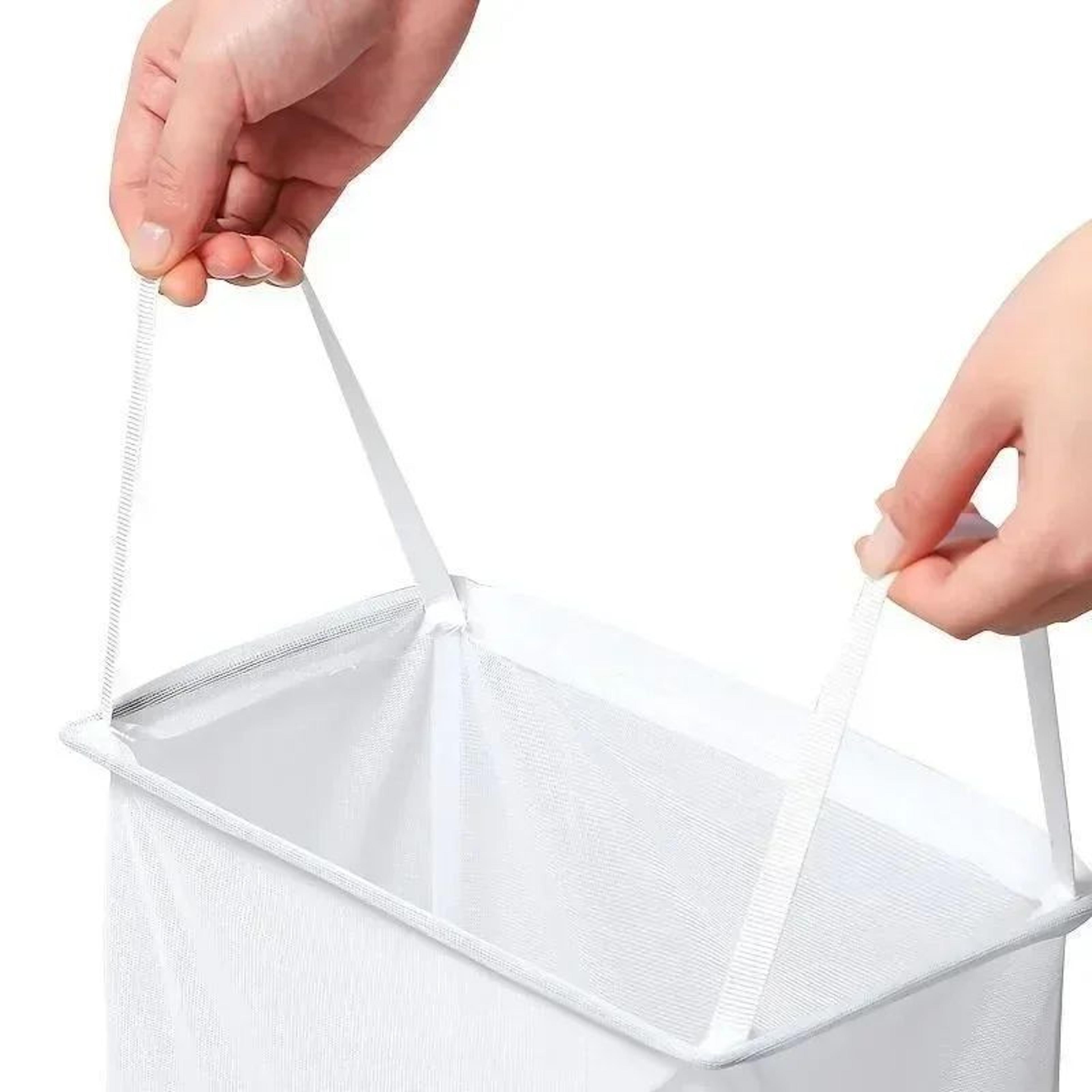 Foldable Wall Mounted Laundry Basket 4