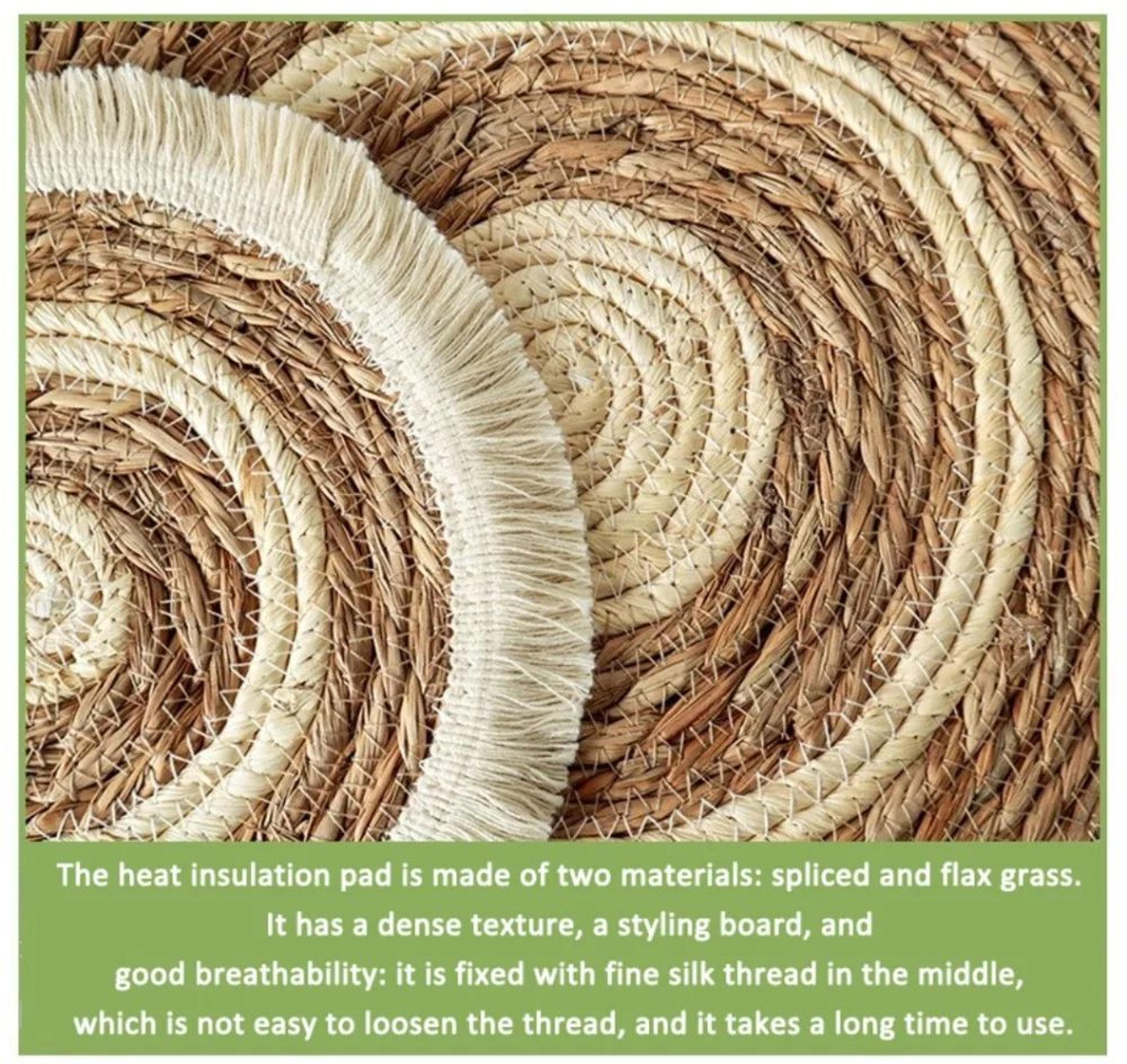 Bohemian Tassel Woven Placemat 9