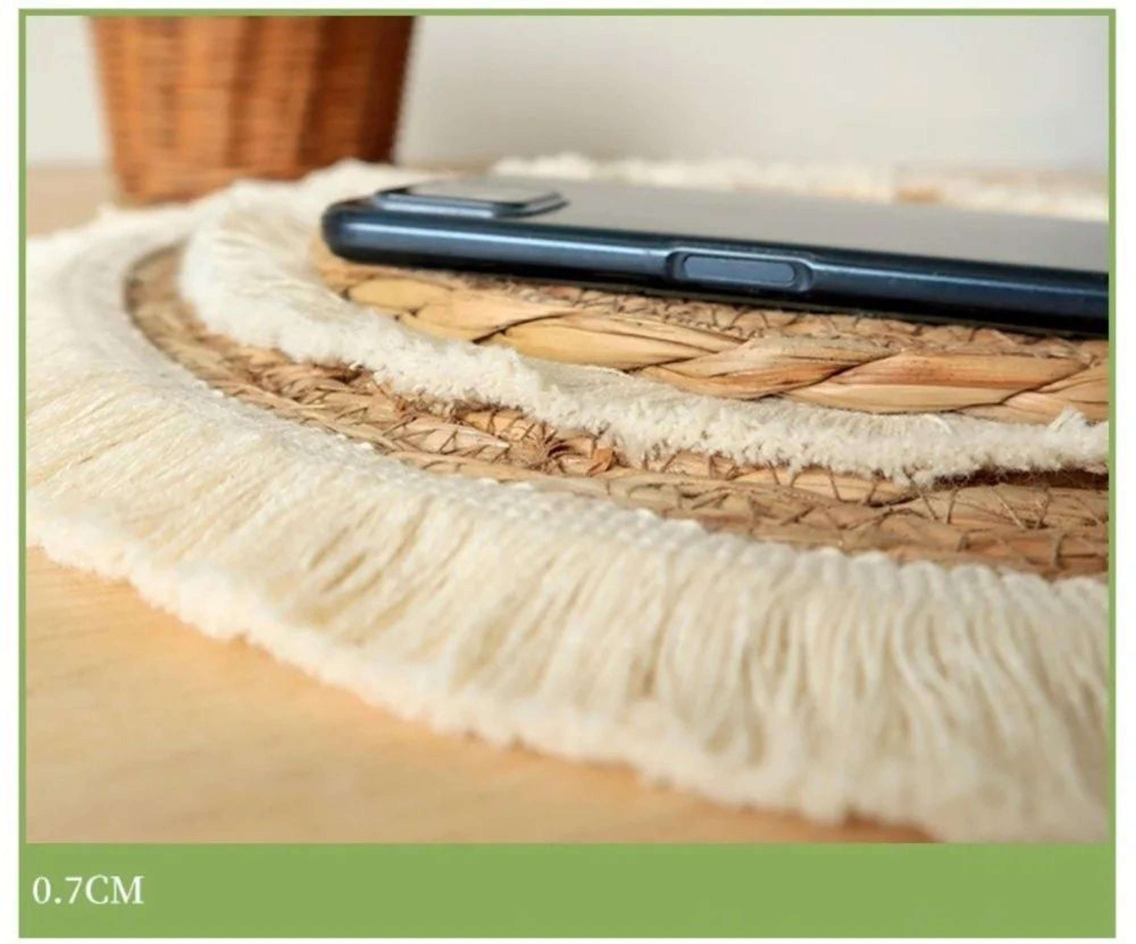 Bohemian Tassel Woven Placemat 11