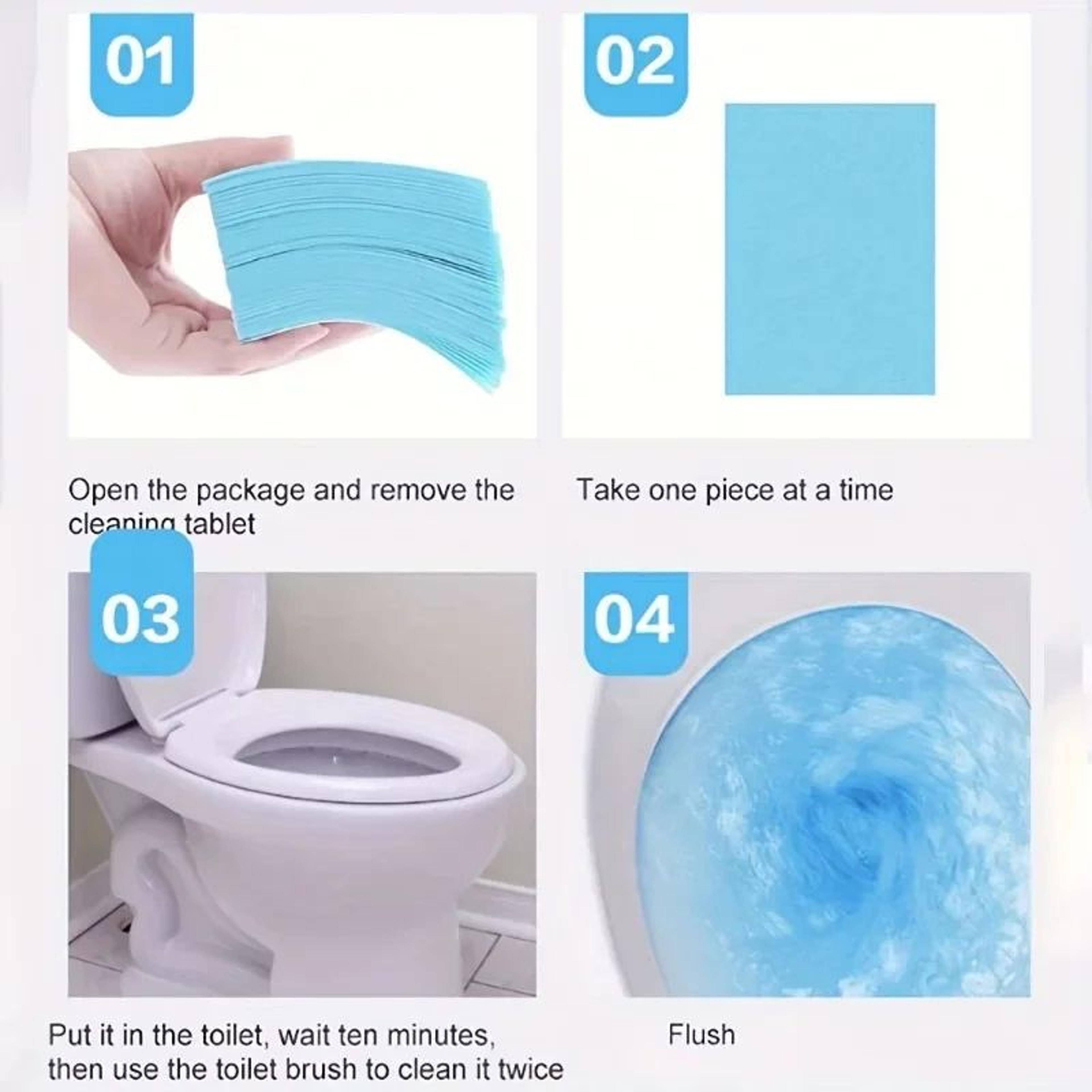 Toilet Cleaning Tablets Deodorizer Set 0
