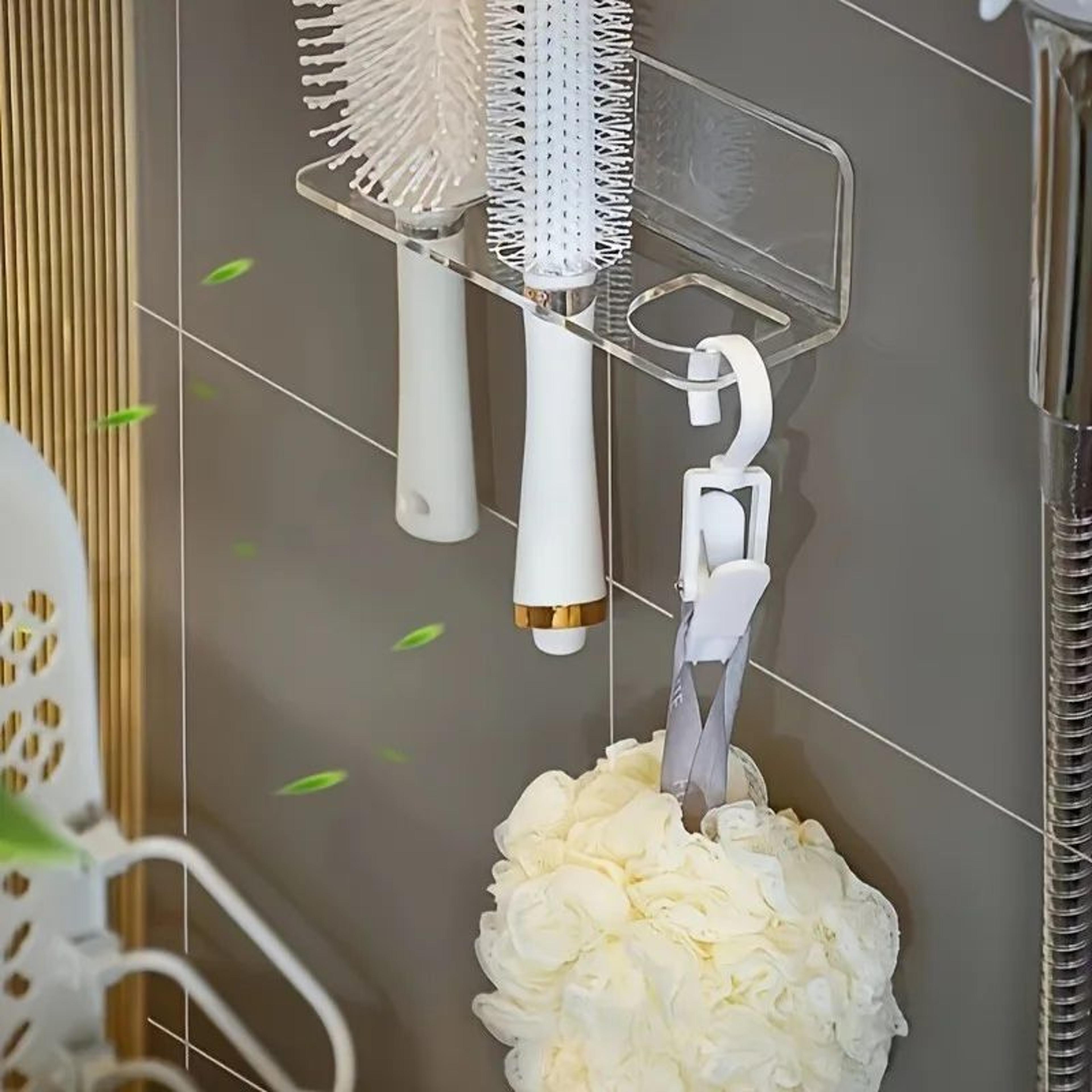 Clear Bathroom Countertop Organizer 2