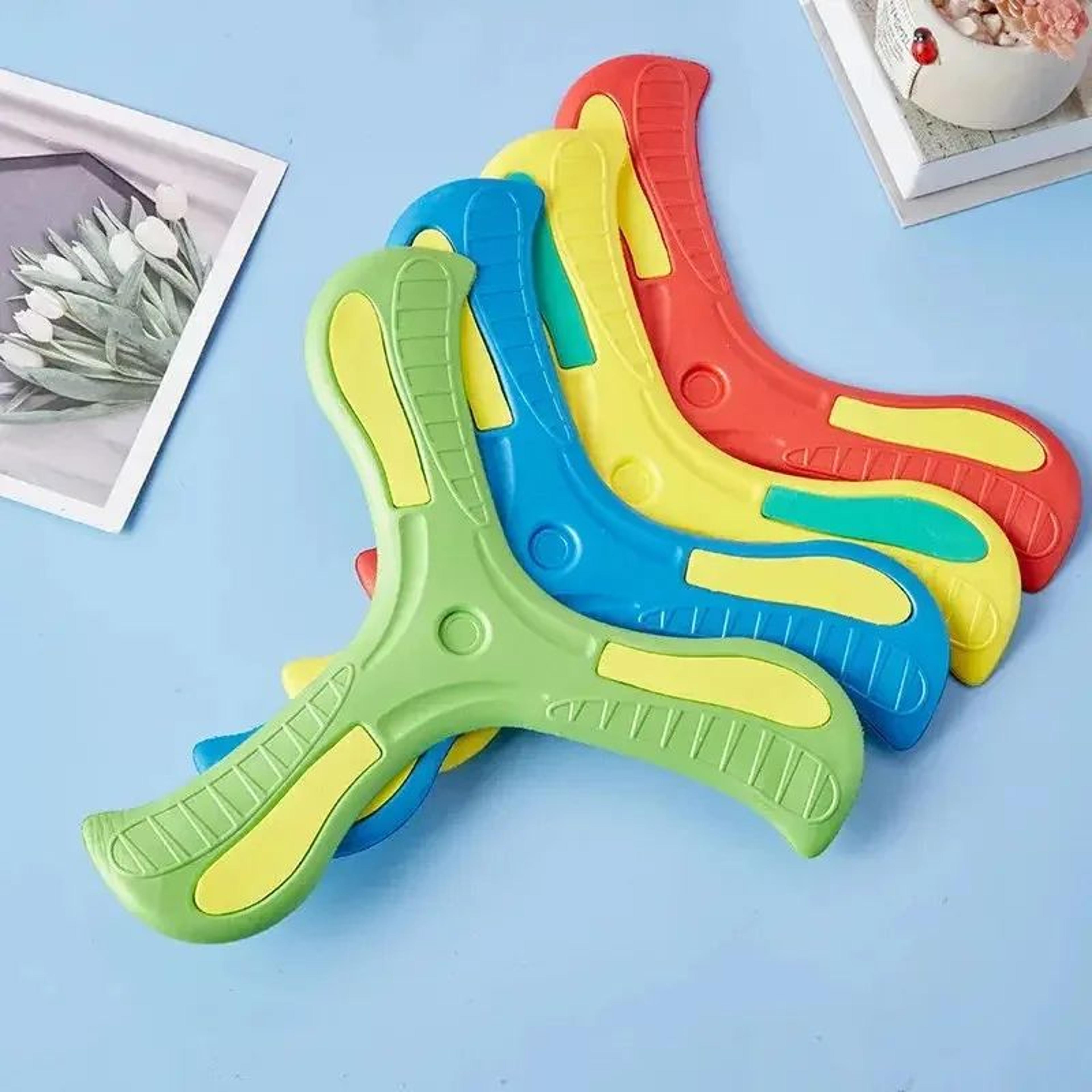 Soft ThreeLeaf Boomerang Outdoor Flying Toy 3