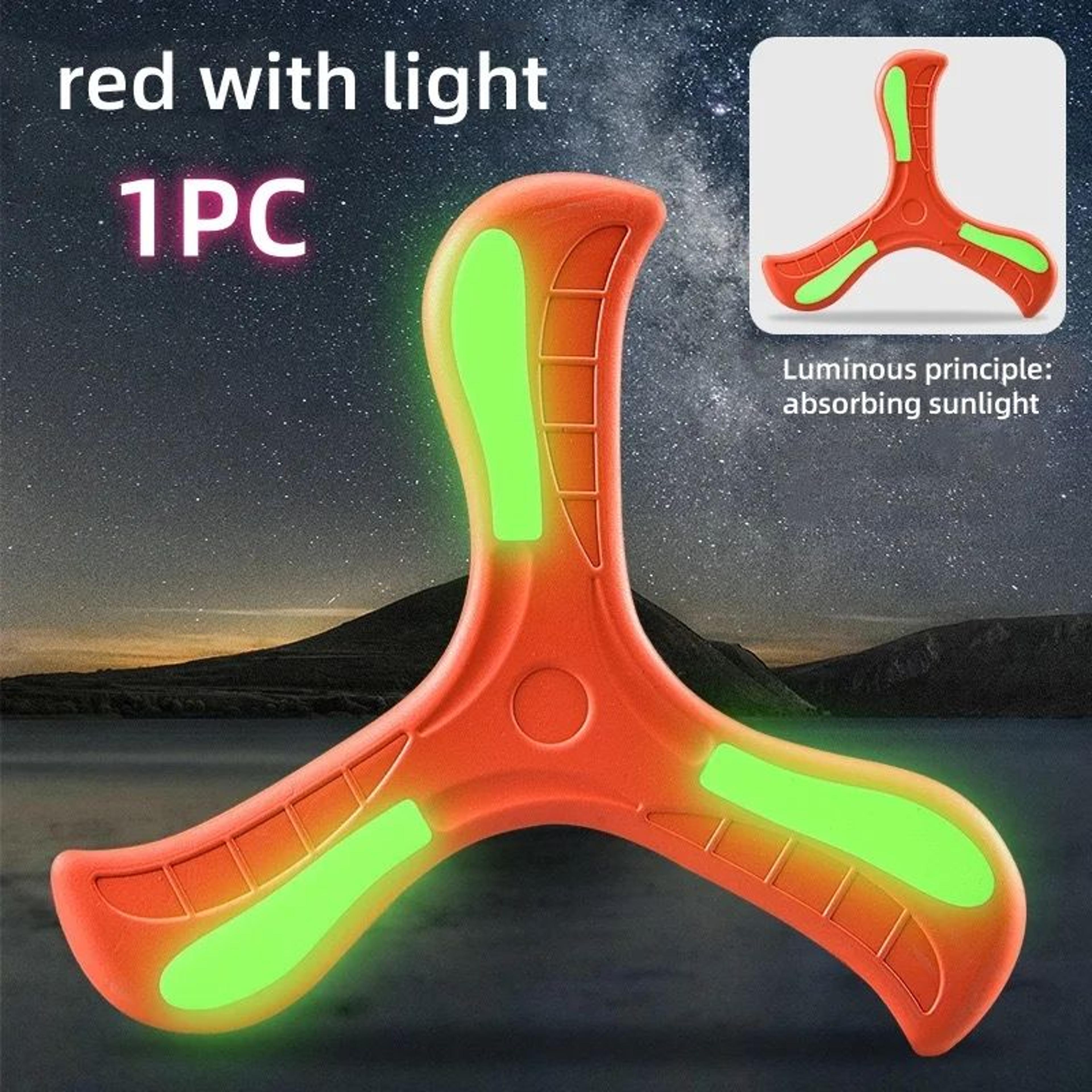 Soft ThreeLeaf Boomerang Outdoor Flying Toy 15