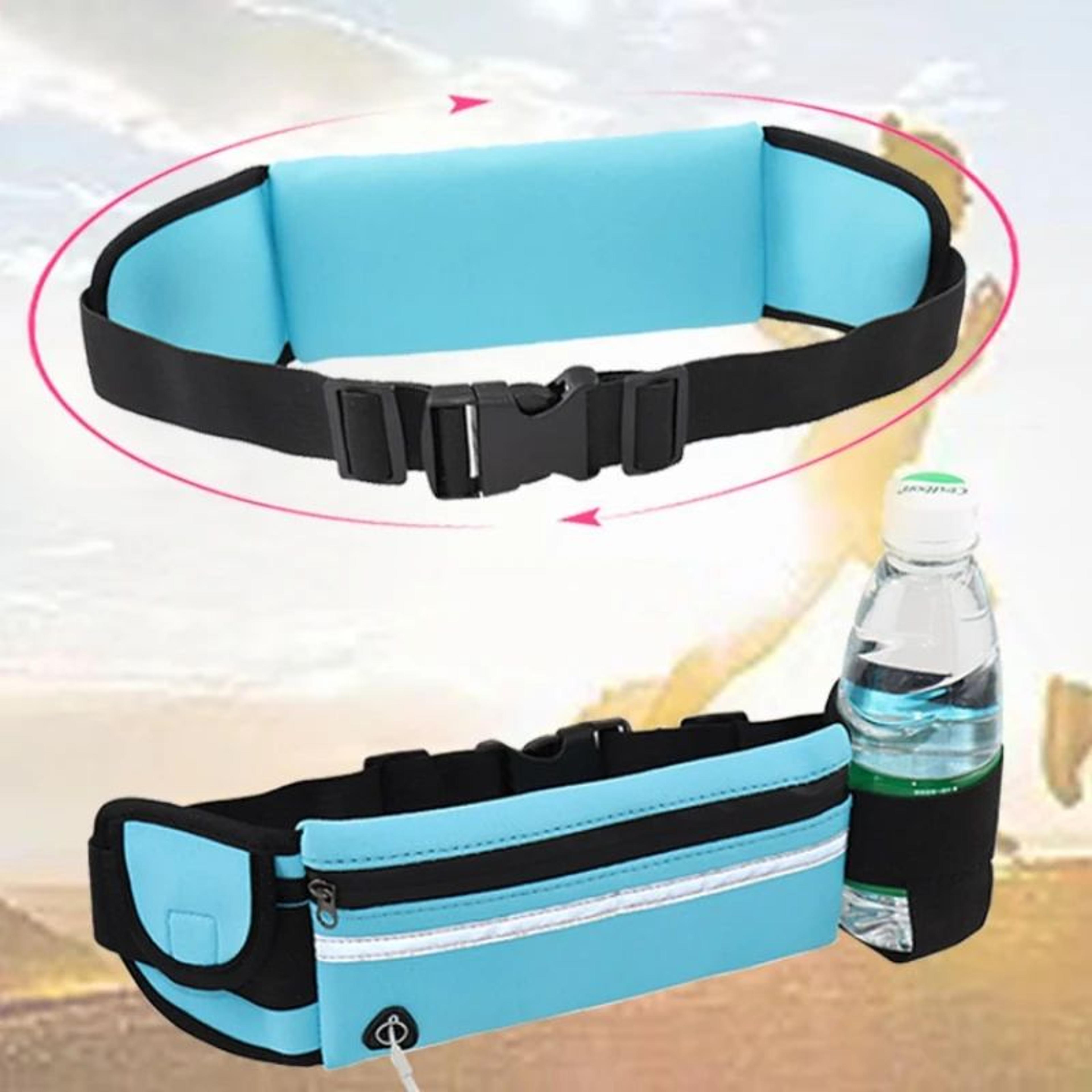 Waterproof Shockproof Sports Waist Bag With Phone And Bottle Holder 3