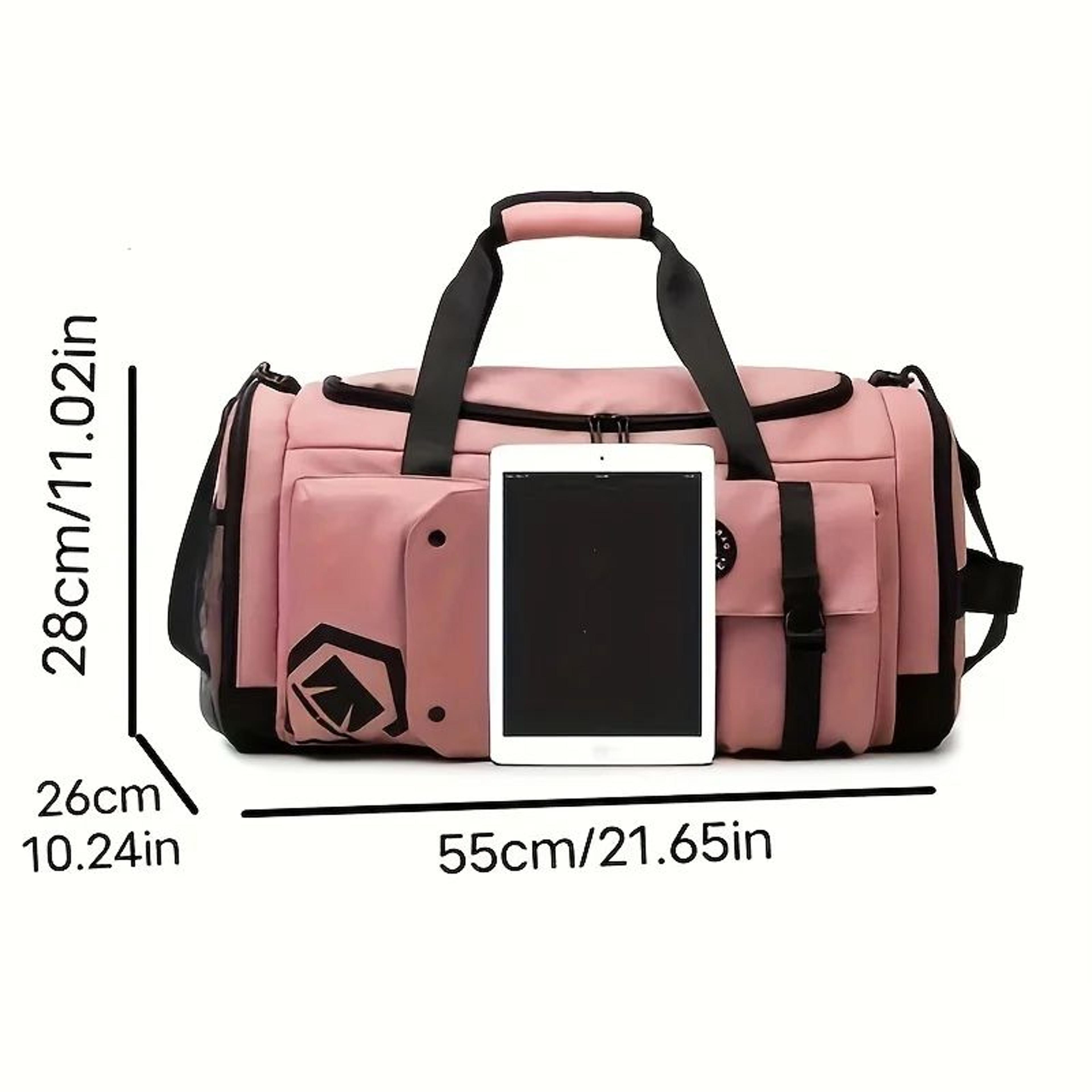 Large Capacity Travel  Gym Backpack With Shoe Compartment And Wet Dry Separation 9