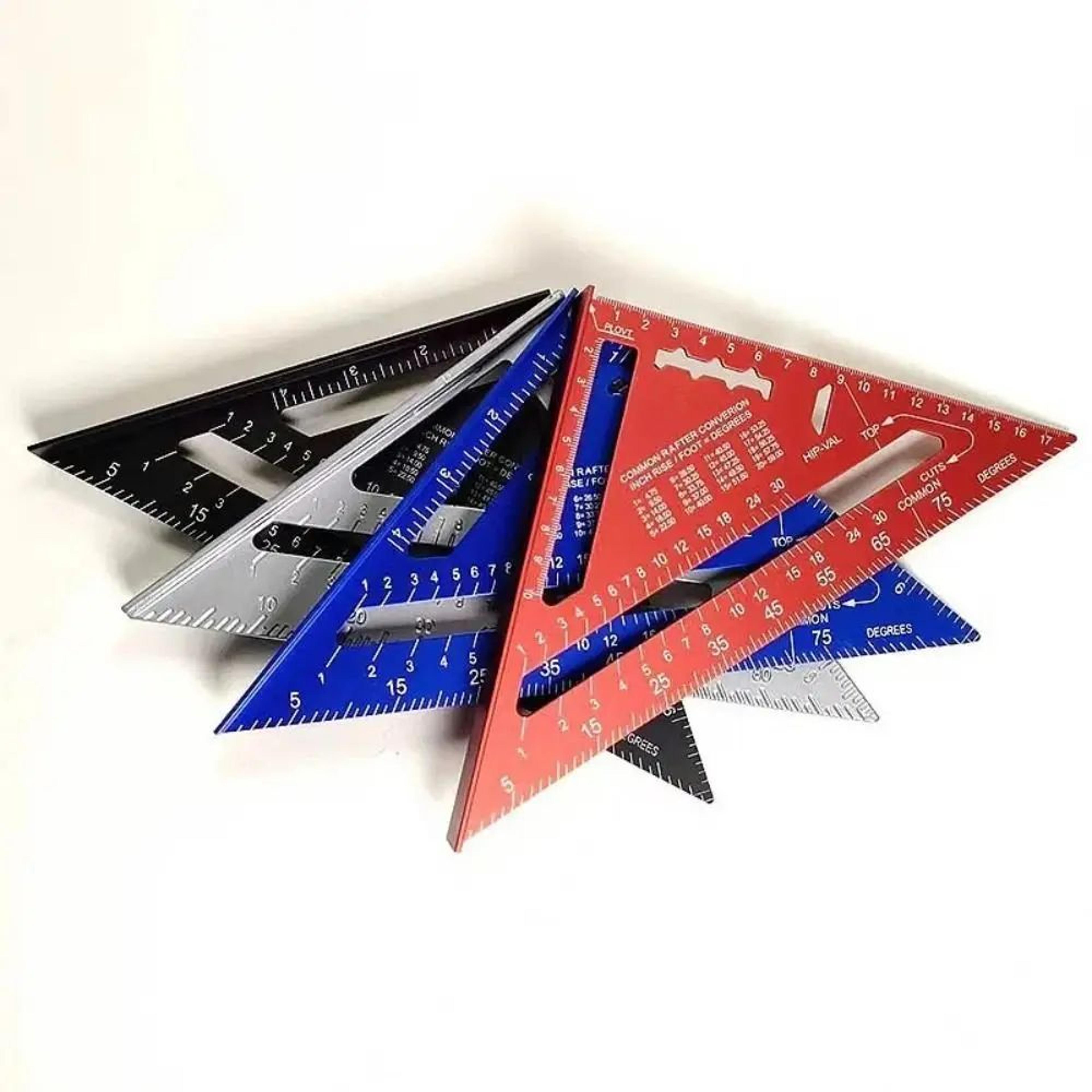 7 Inch Aluminium Alloy Triangle Ruler Speed Square 7