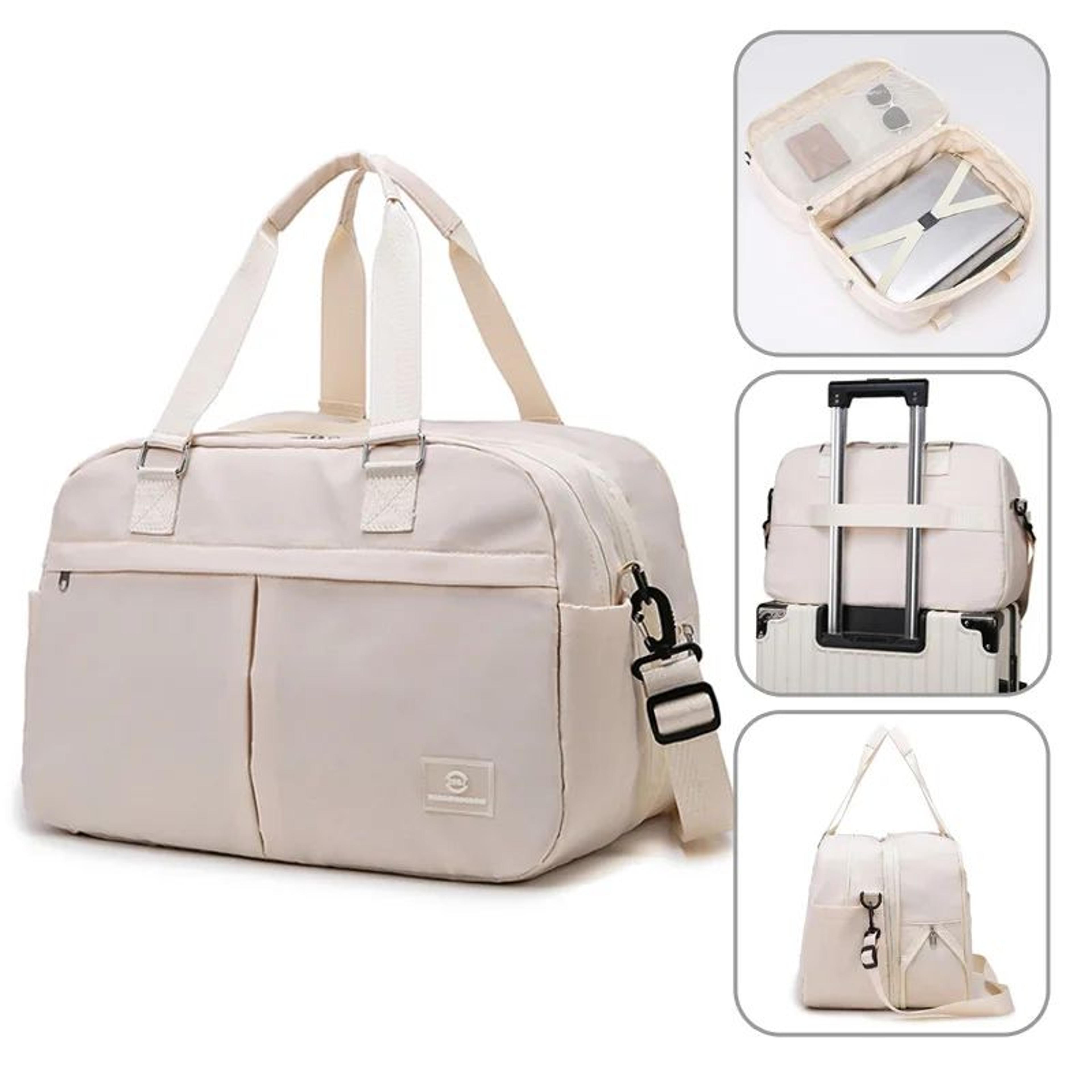 Large Capacity Extendable Travel  Weekend Duffel Bag 0