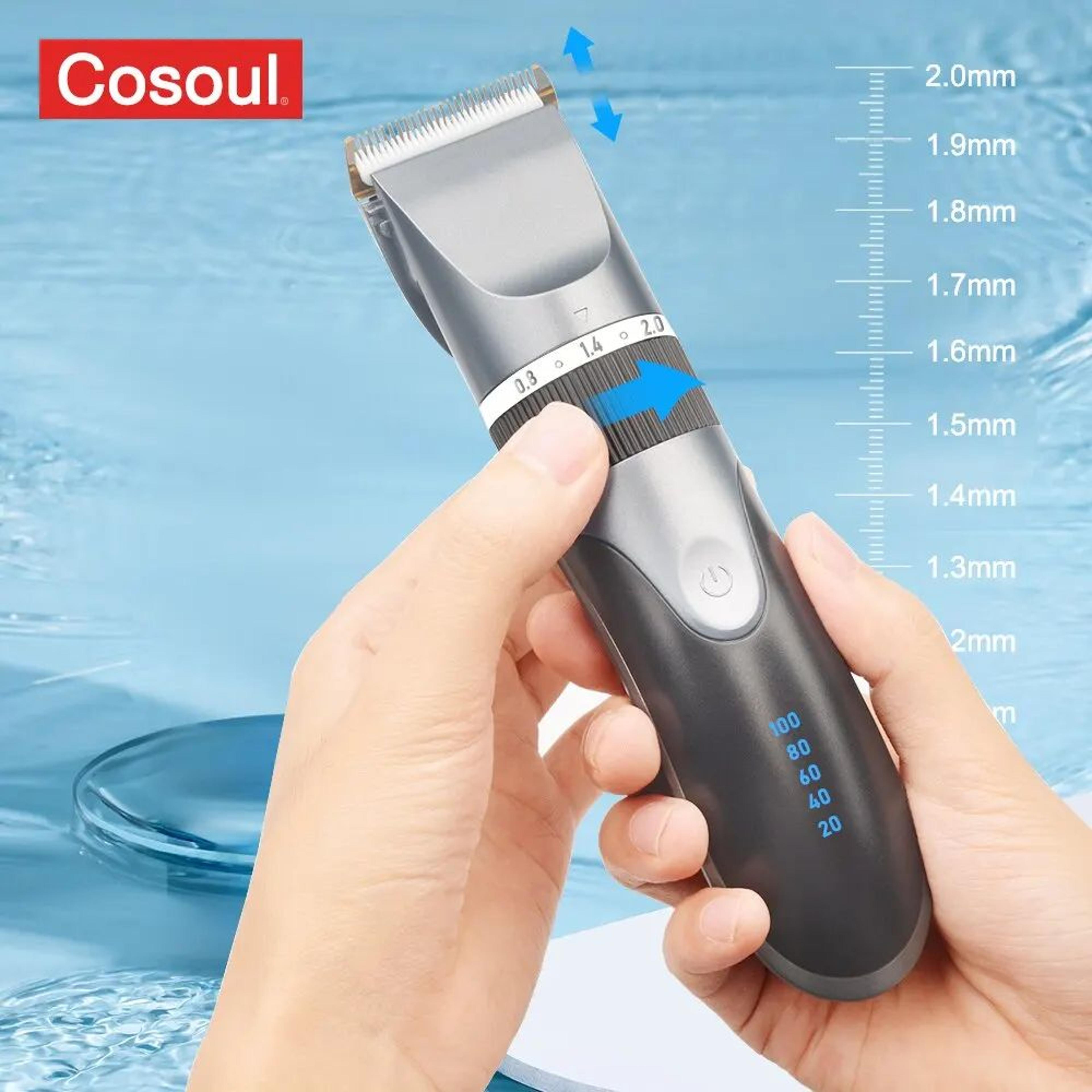 Professional Cordless Rechargeable Hair Clipper  Trimmer 0