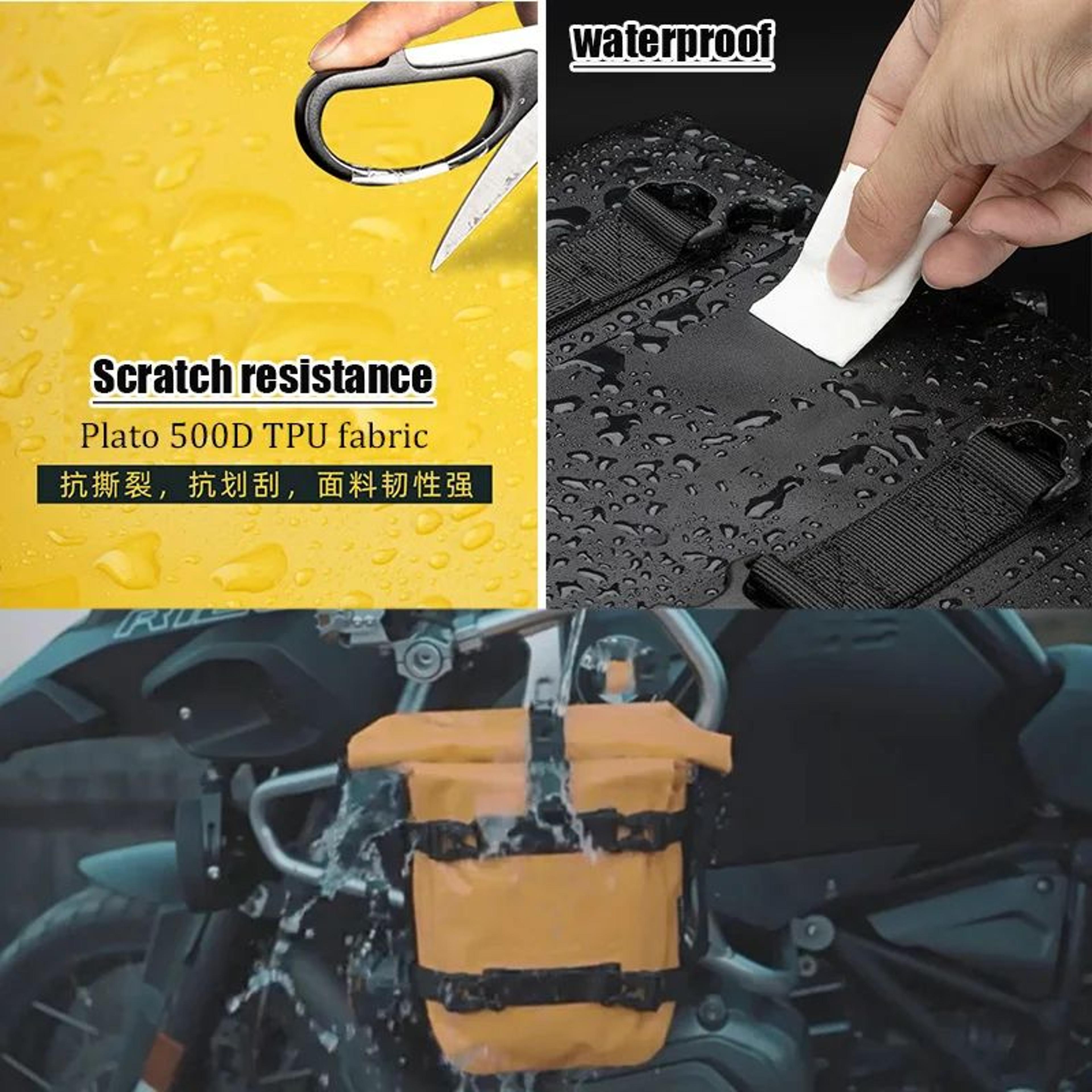 Waterproof Motorcycle Crash Bar Bumper Tool Bag 3