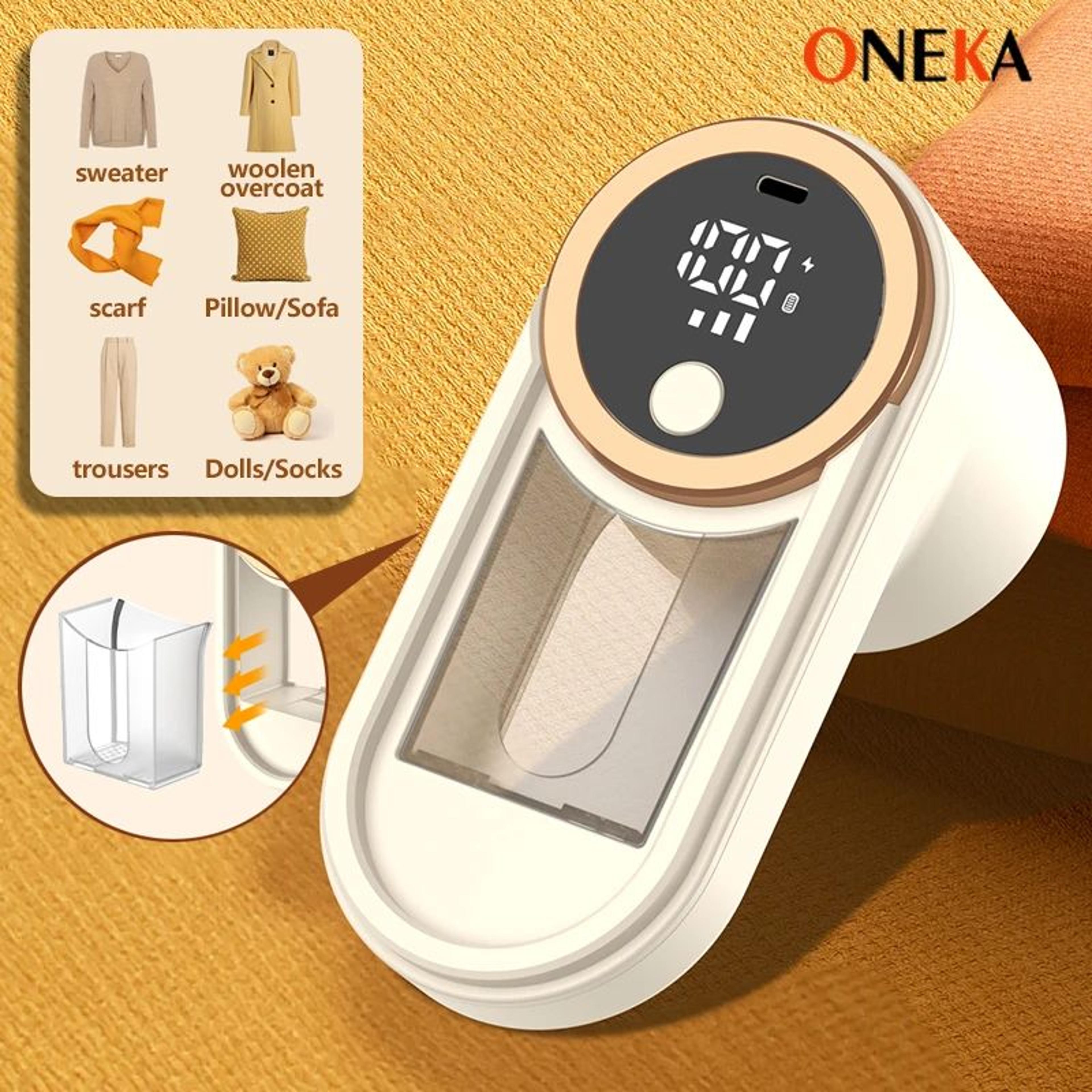 rechargeable fabric shaver lint remover