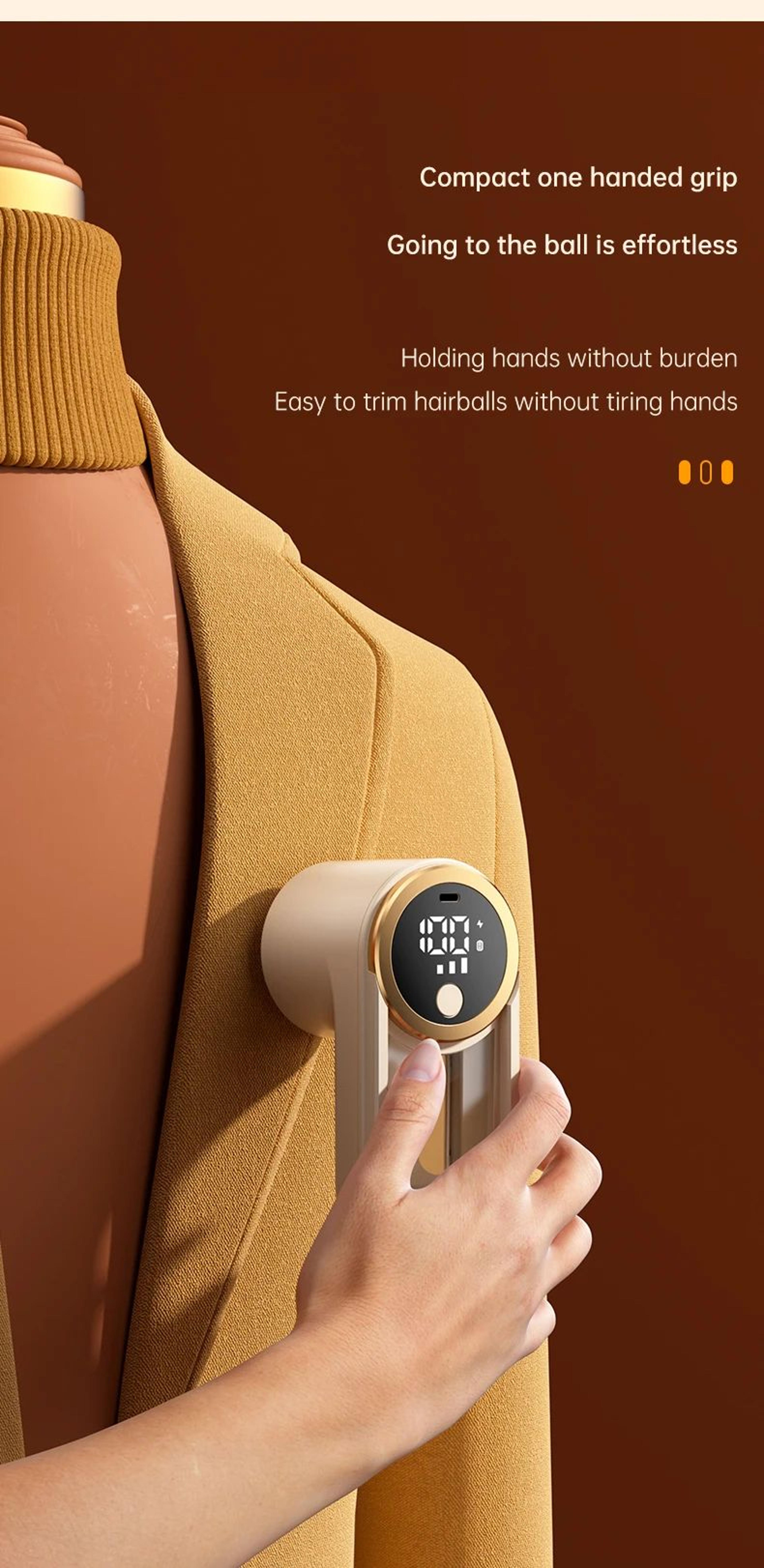 Rechargeable Fabric Shaver Lint Remover 9