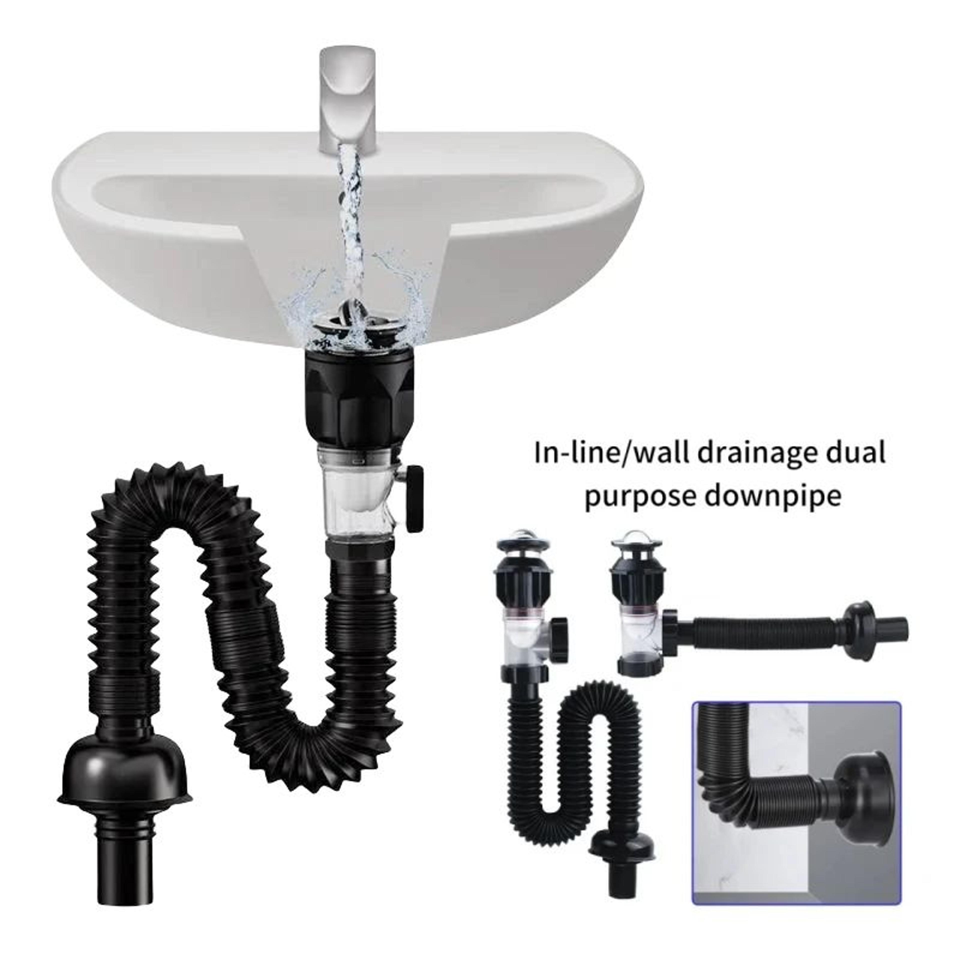 Anti Odor Sink Drain Pipe Filter Set 6