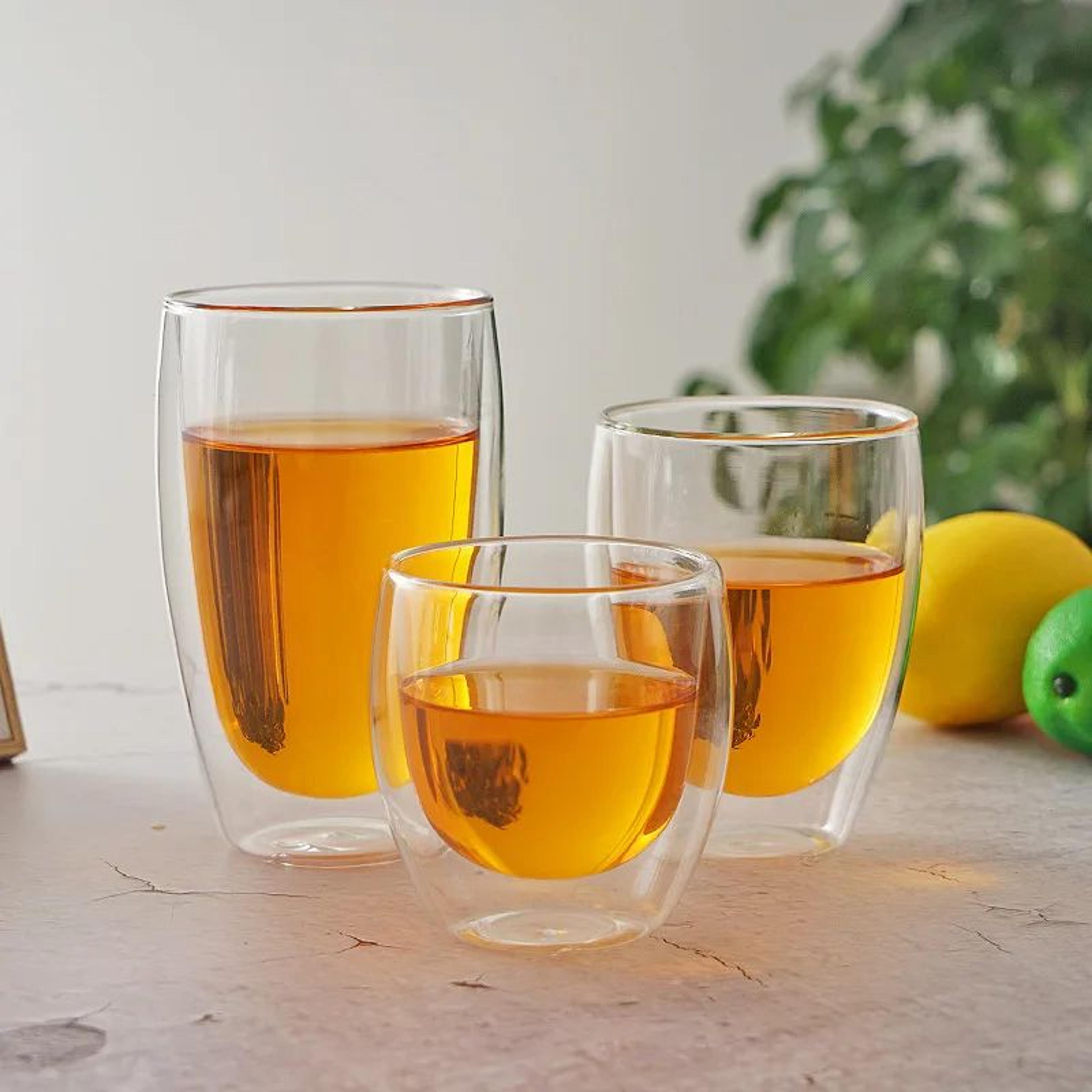 Double Wall Glass Coffee Tea Cup 12