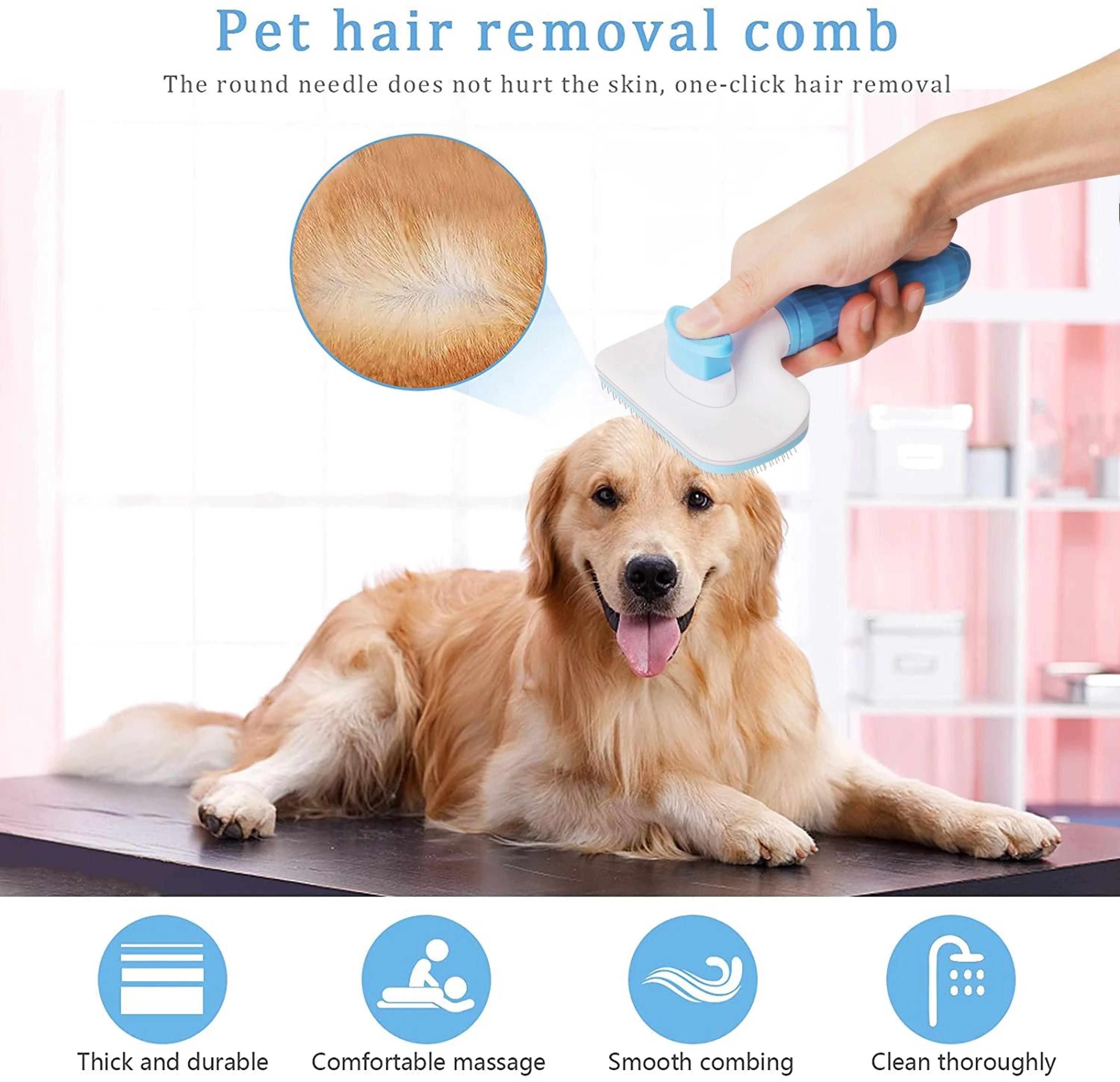 Pet Hair Remover Grooming Brush 6