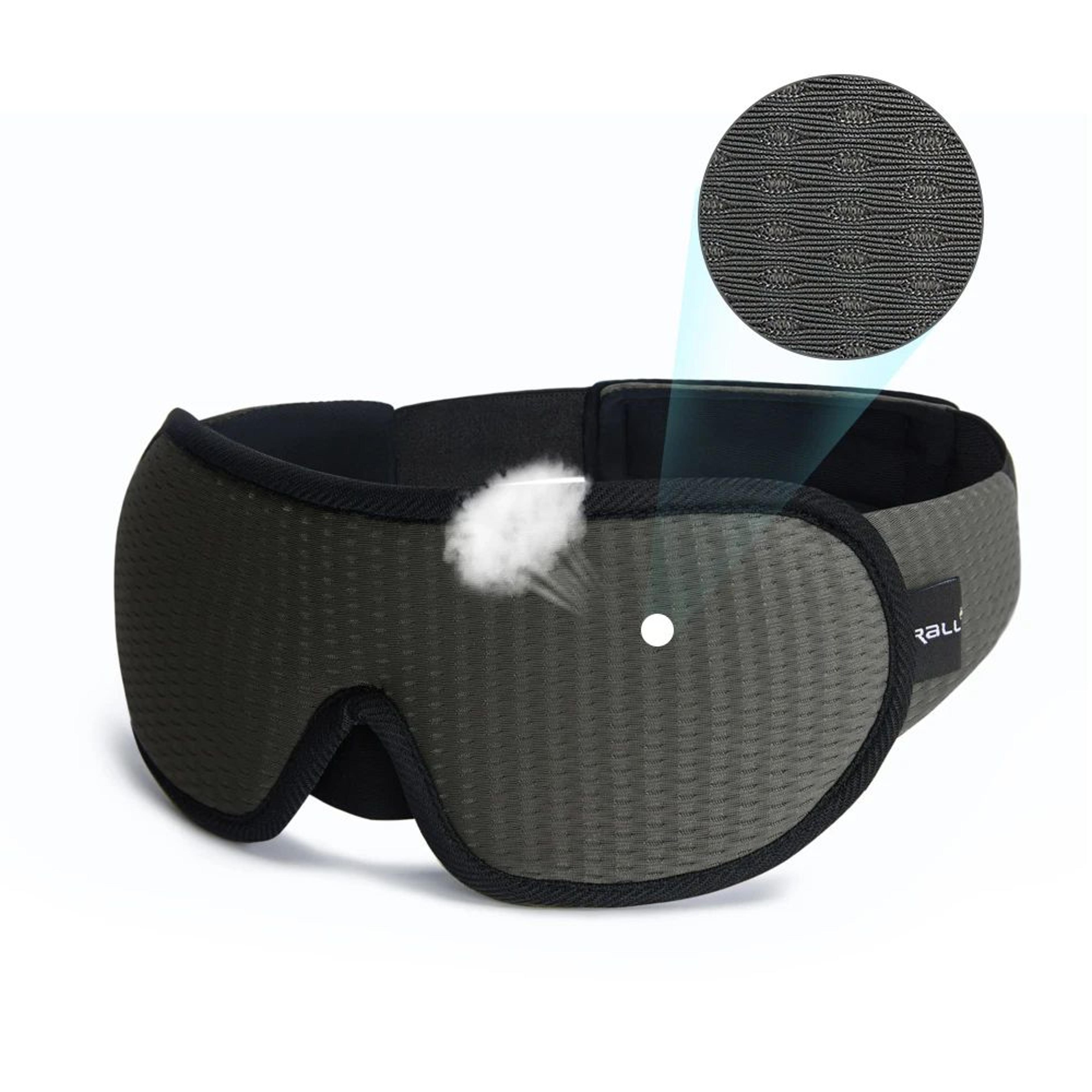 3D Contoured Light Blocking Sleep Mask 13