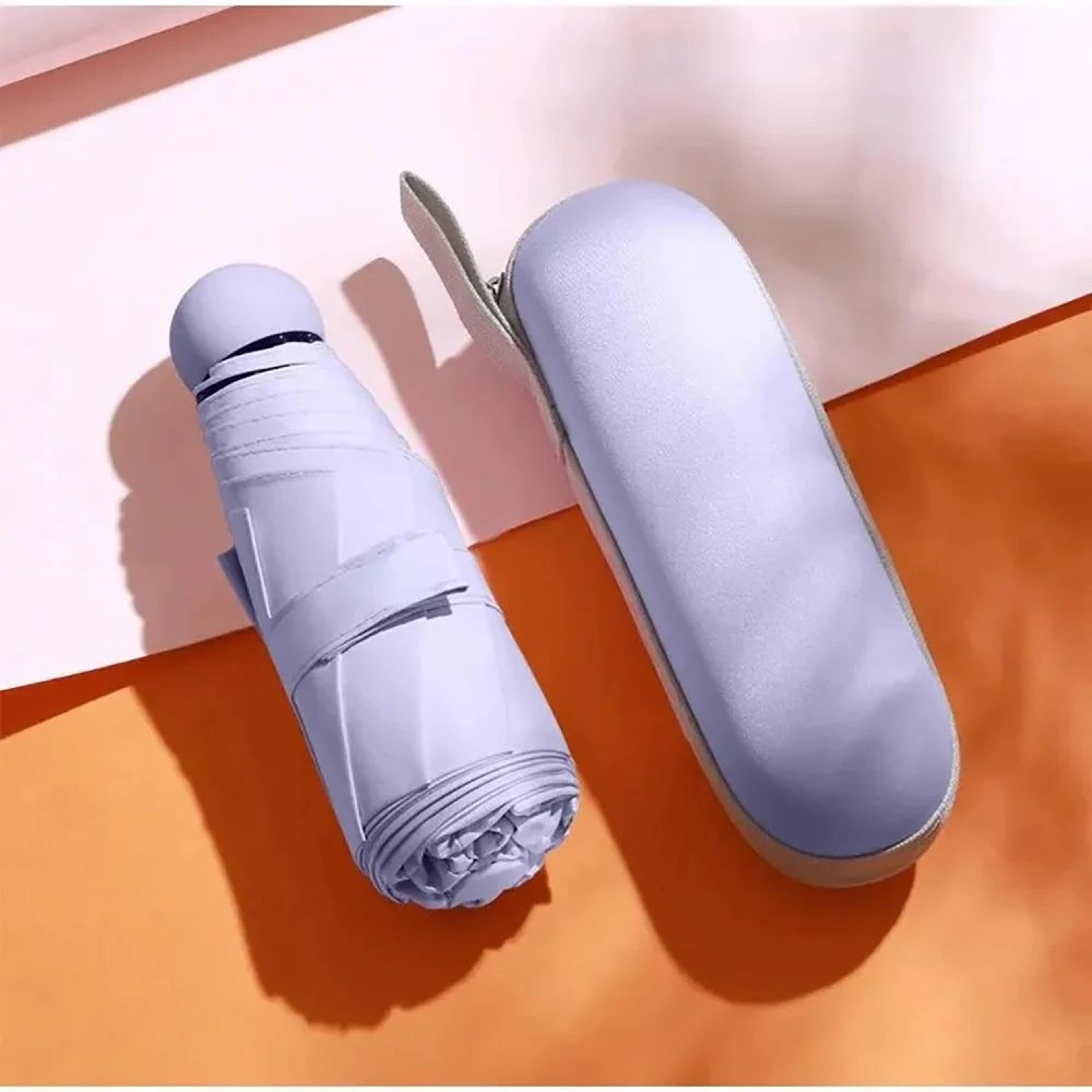 Portable Capsule Mini Umbrella For Sun And Rain 10