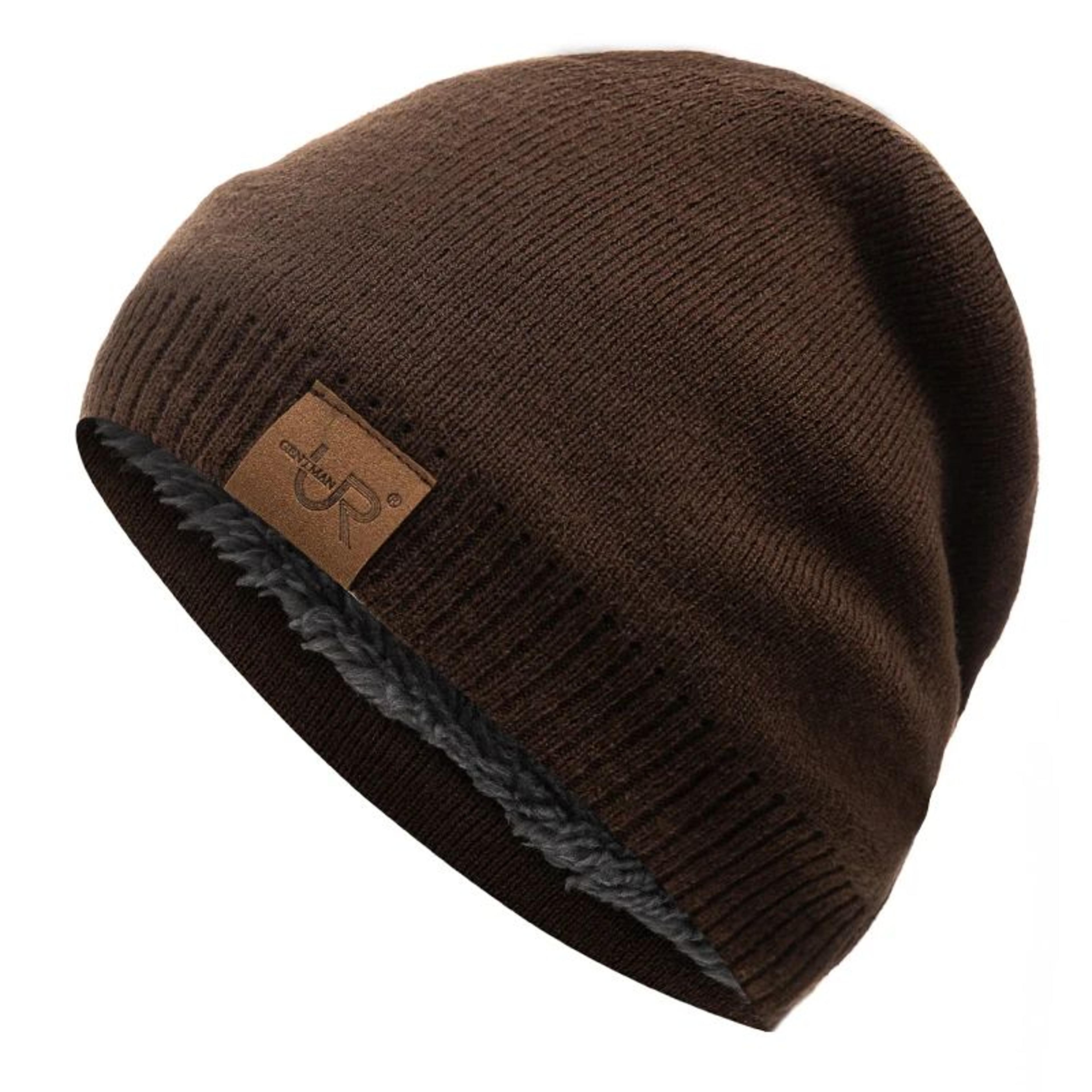 Fur Lined Knitted Winter Beanie For Men And Women 19