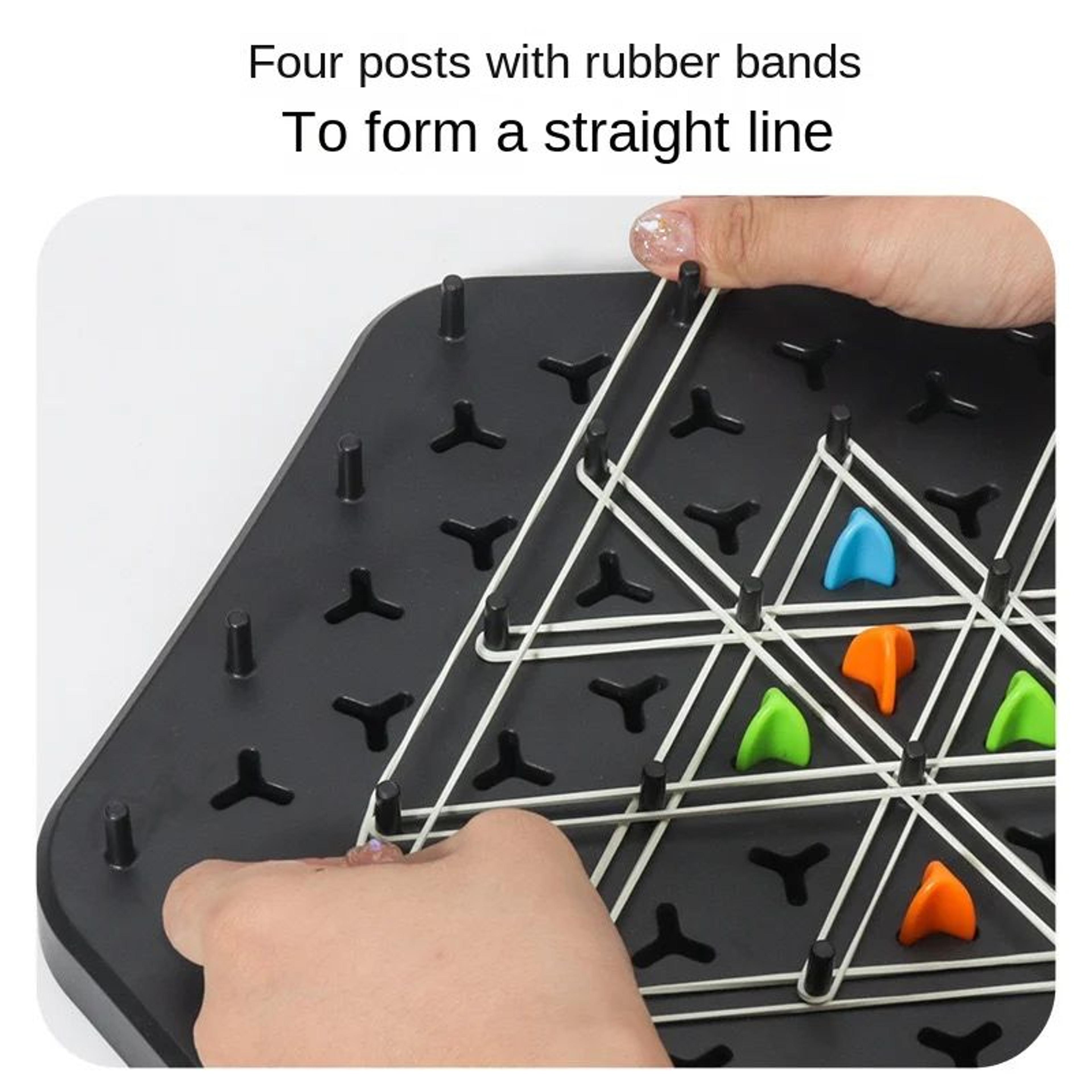 Triangle Chain Strategy Board Game For Kids And Adults 2