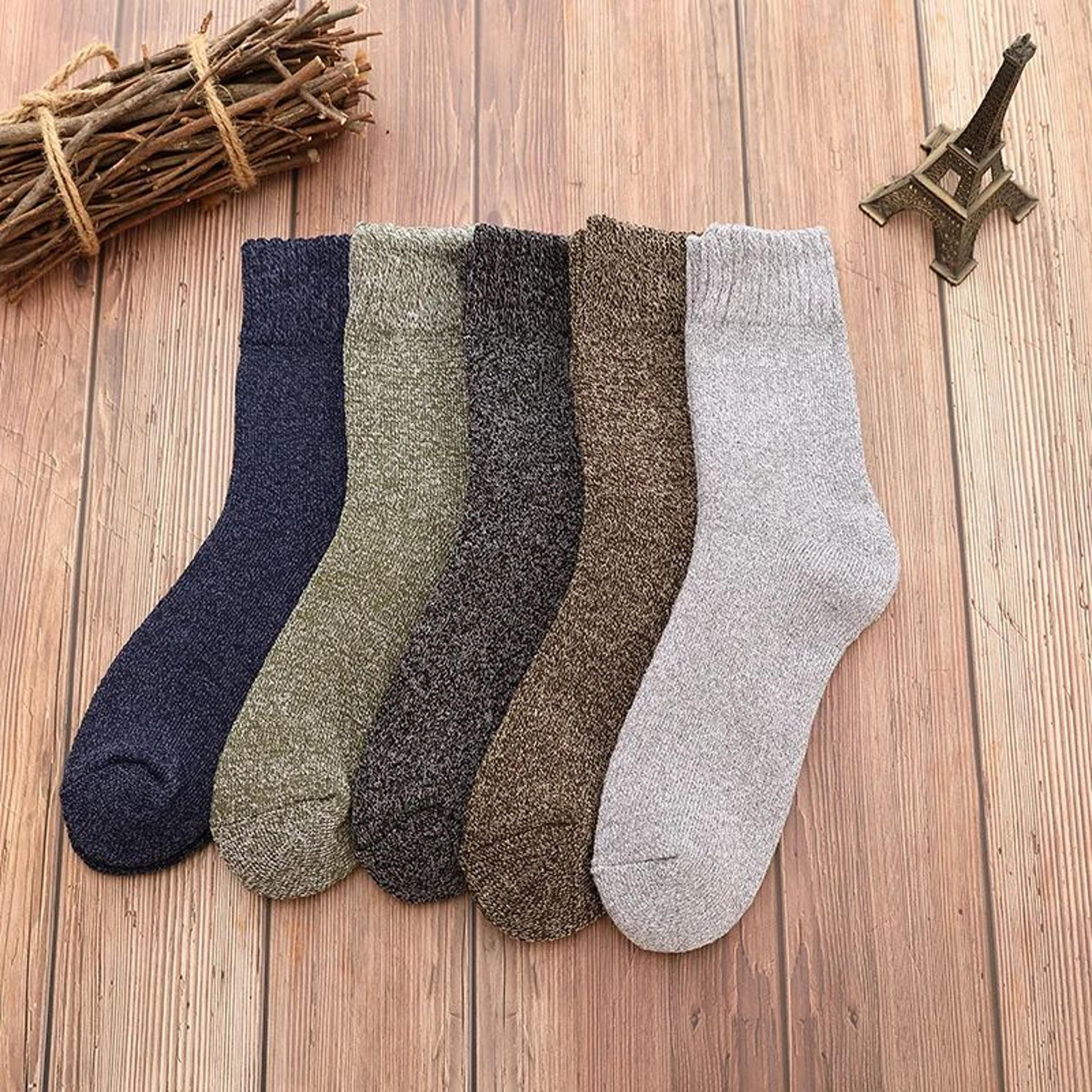 Winter Warm Thick Socks Set For Men And Women 5